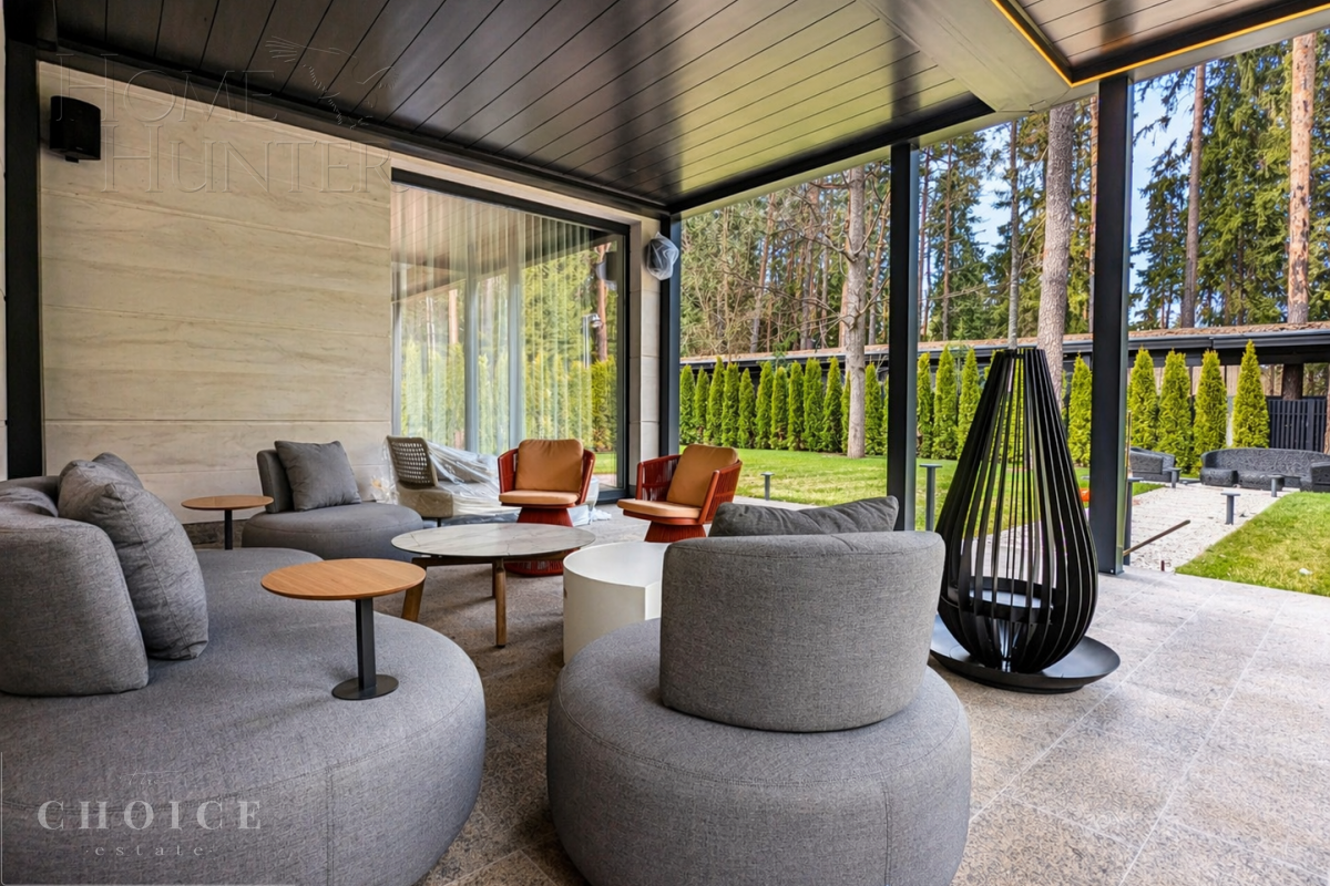 2-этажный коттедж 1 377 м² с отделкой