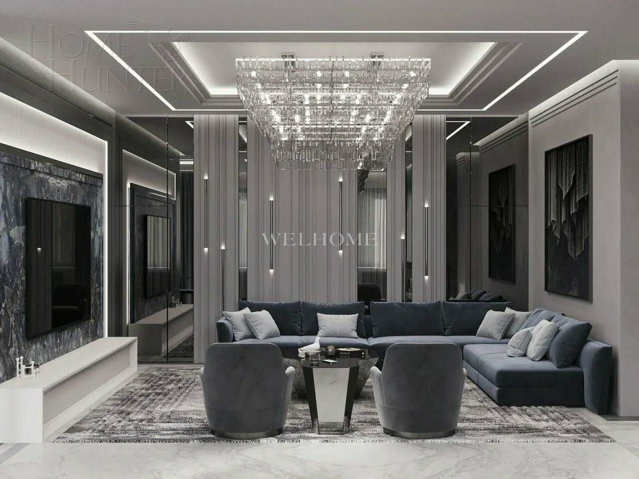 2-этажный коттедж 575 м² без отделки