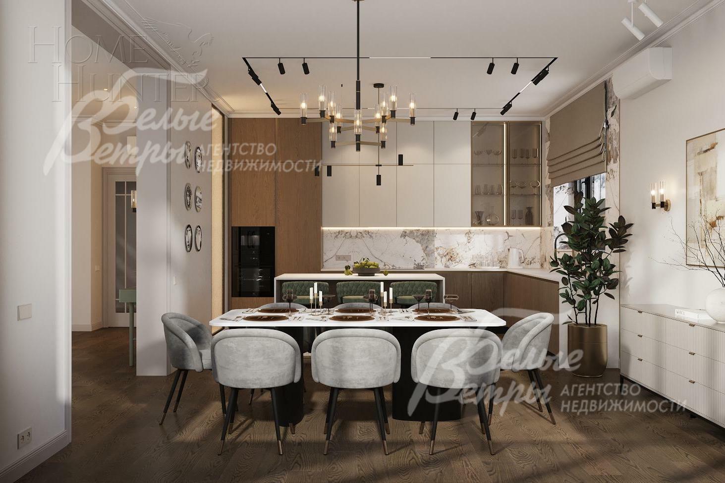 2-этажный коттедж 396 м² с отделкой