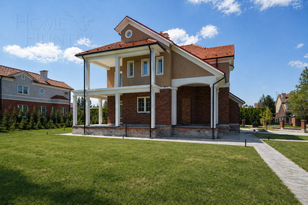 2-этажный коттедж 500 м² без отделки