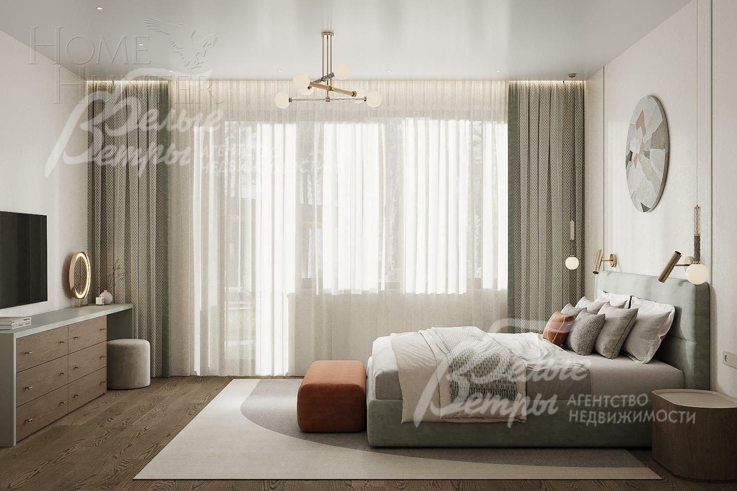 2-этажный коттедж 396 м² с отделкой