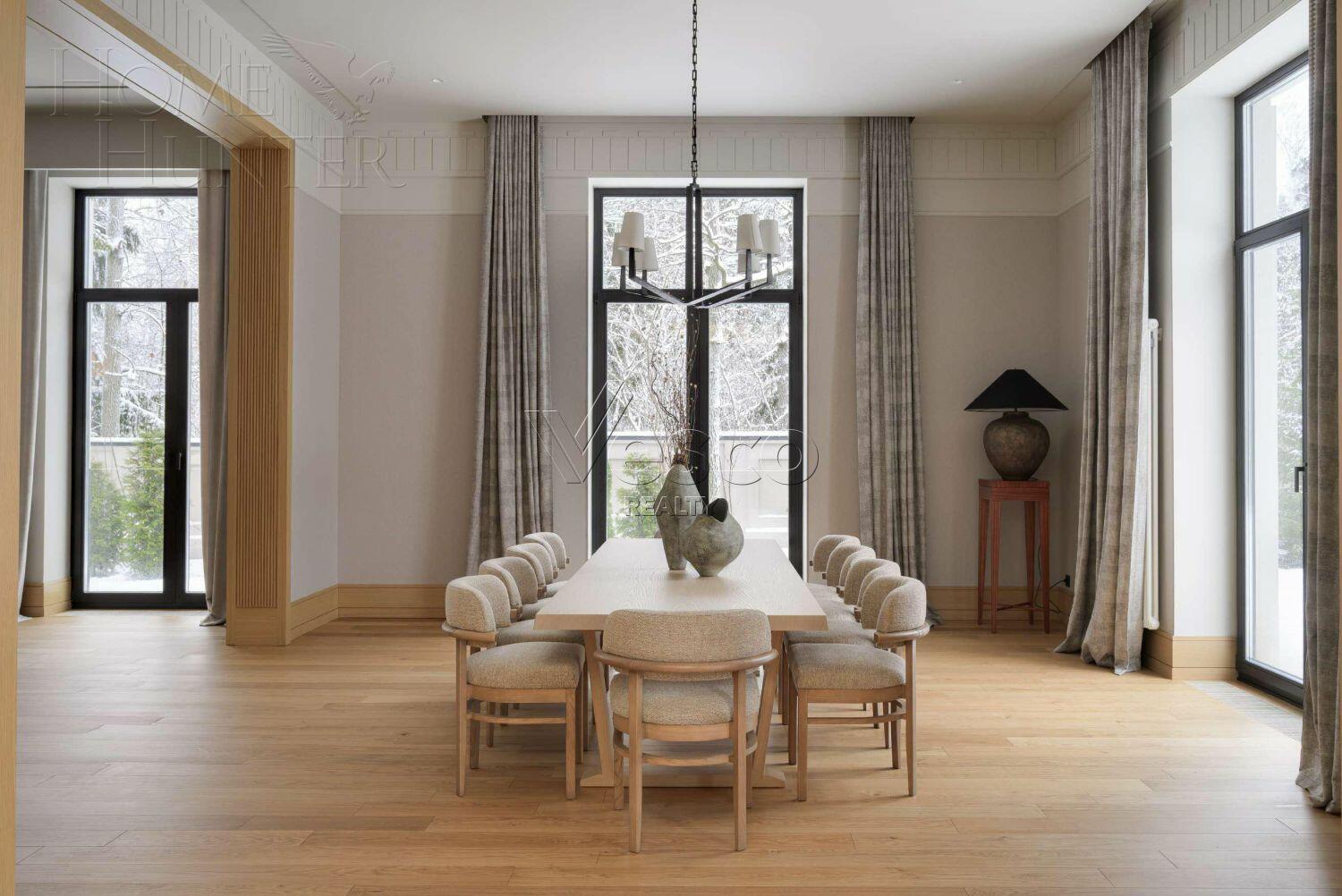 2-этажный коттедж 800 м² с отделкой
