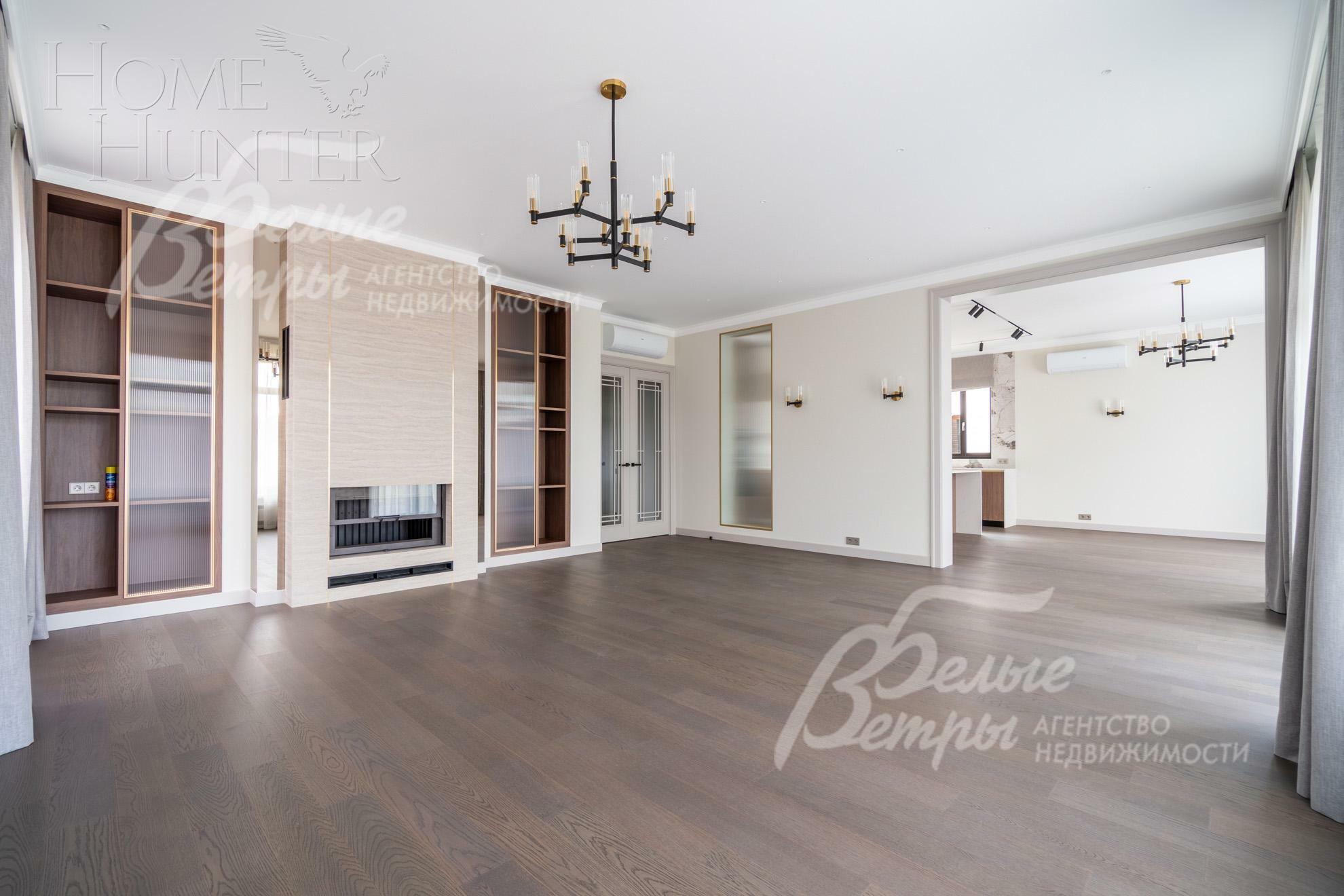 2-этажный коттедж 396 м² с отделкой