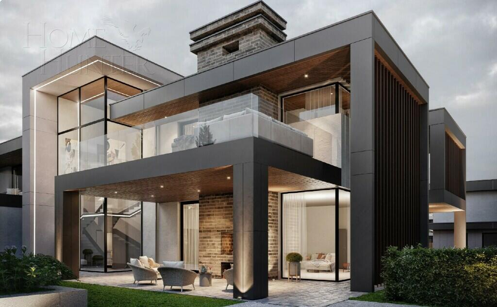 2-этажный коттедж 1 420 м² без отделки