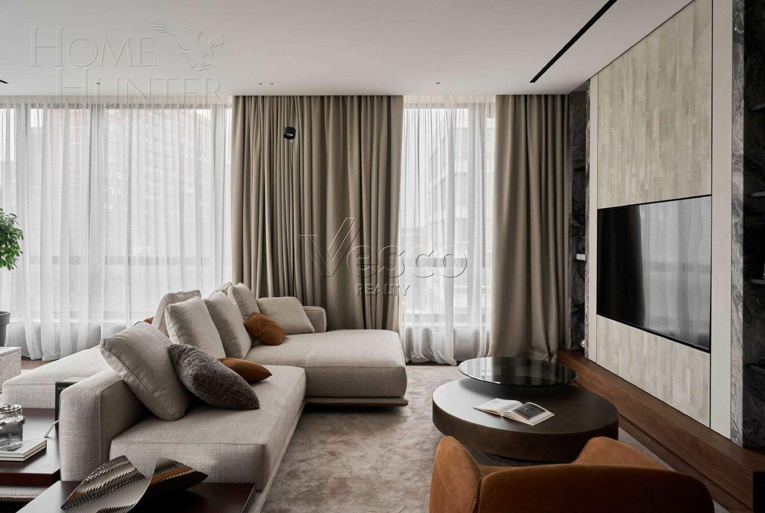 5-КОМН. КВАРТИРА С ОТДЕЛКОЙ 200 М² НА 4 ЭТАЖЕ