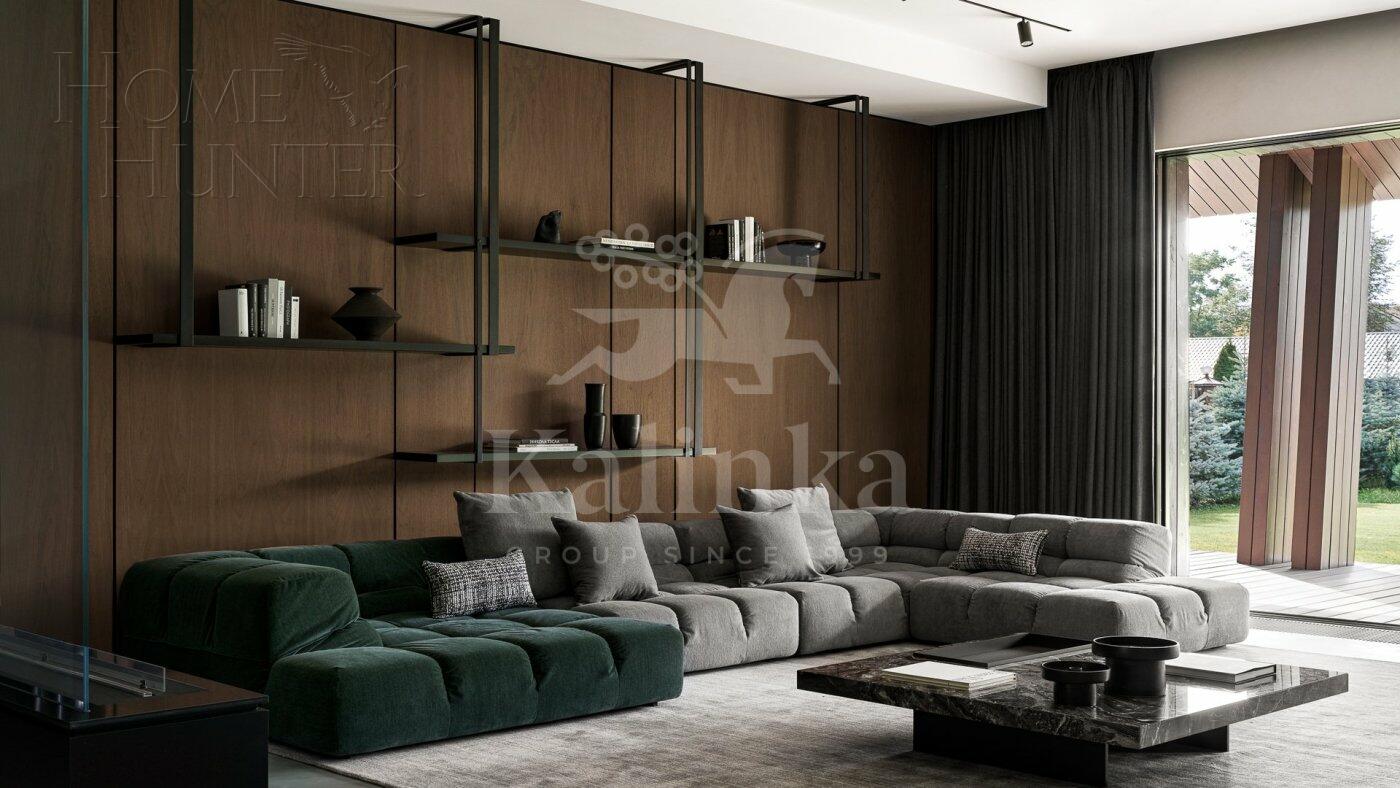 2-этажный коттедж 677 м² с отделкой