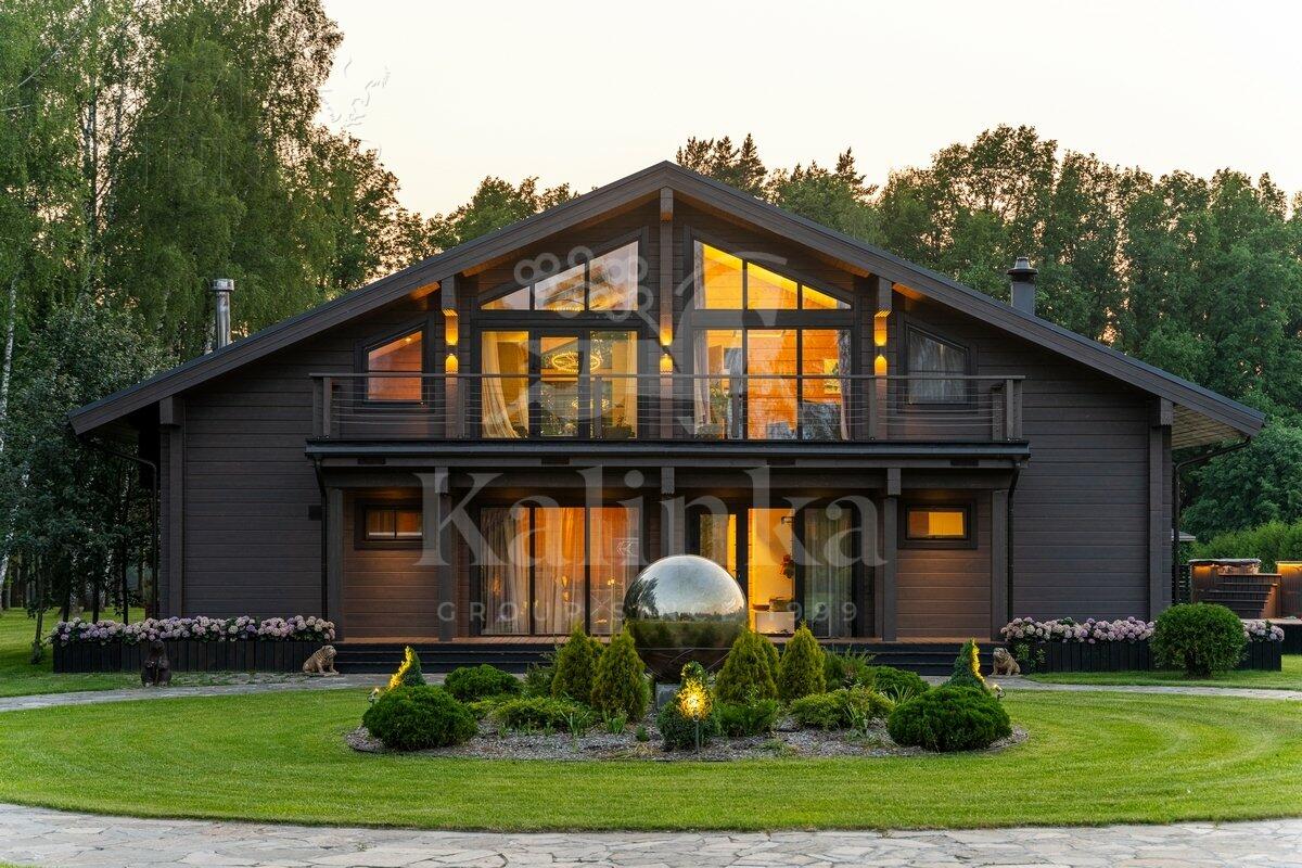 2-этажный коттедж 677 м² с отделкой