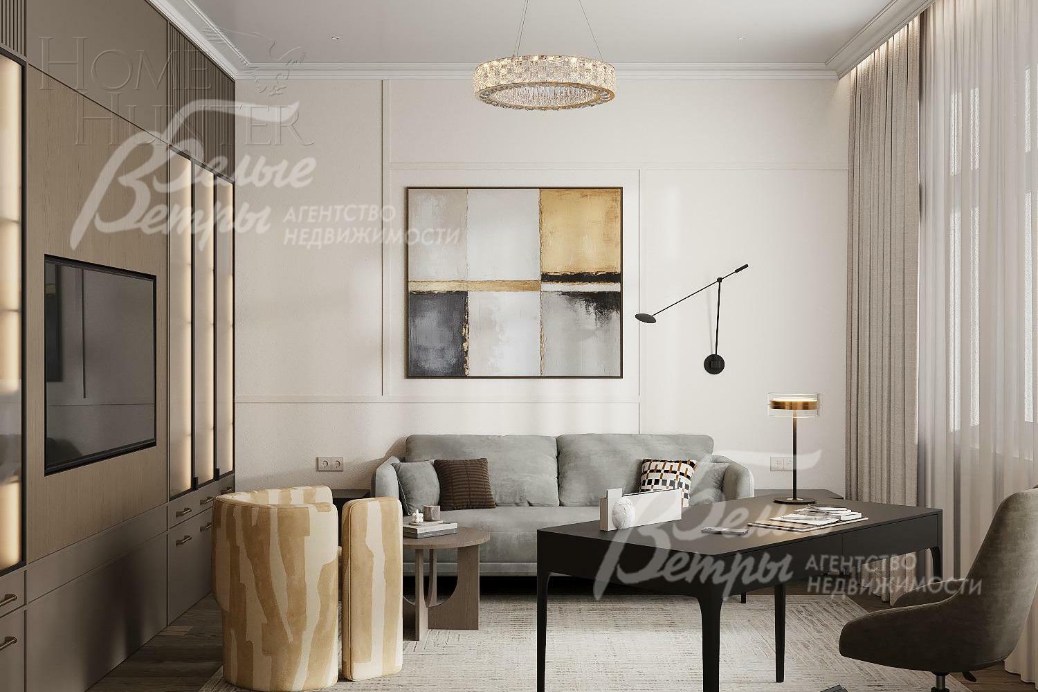 2-этажный коттедж 396 м² с отделкой