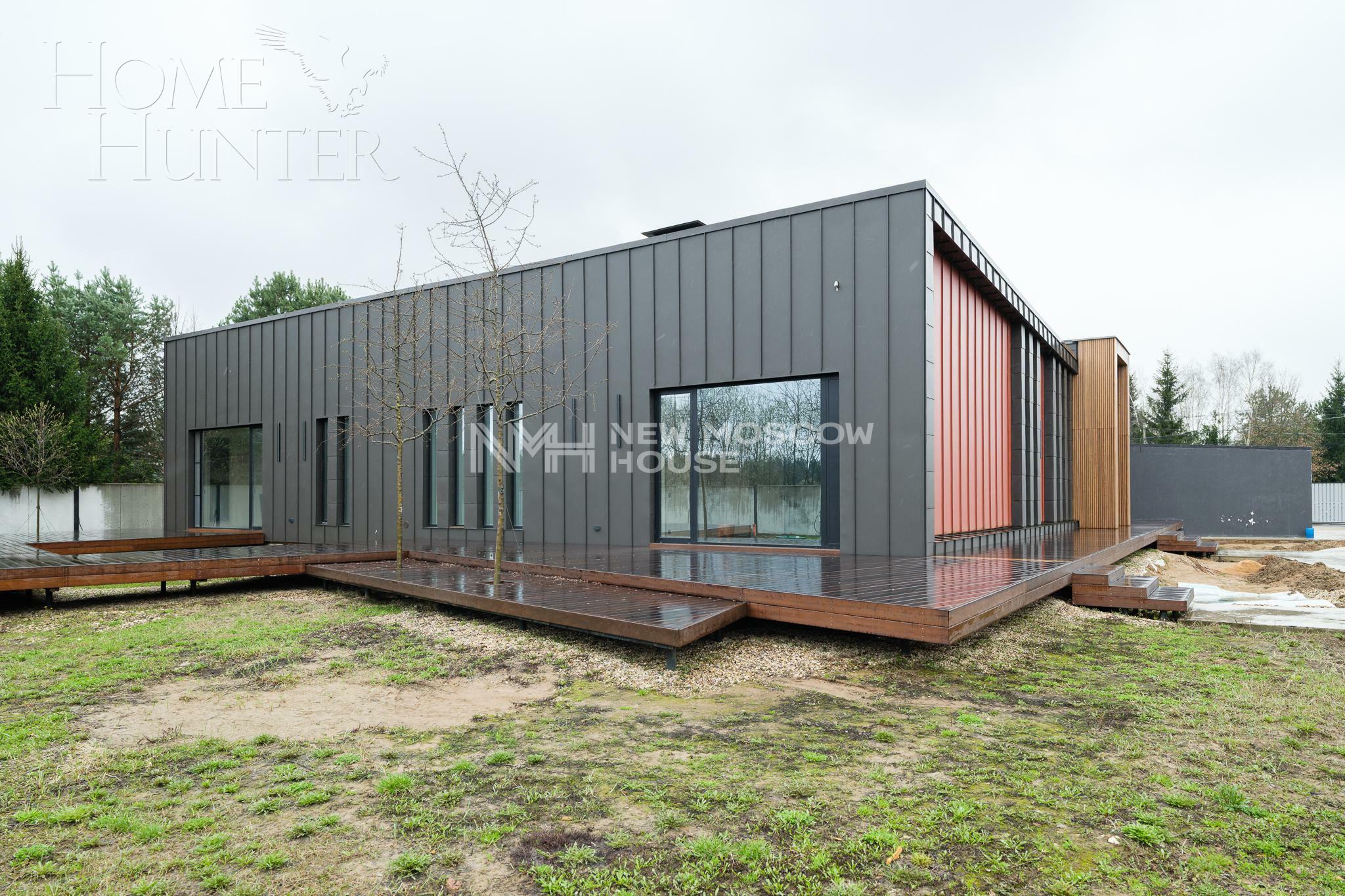 1-этажный коттедж 540 м² с отделкой