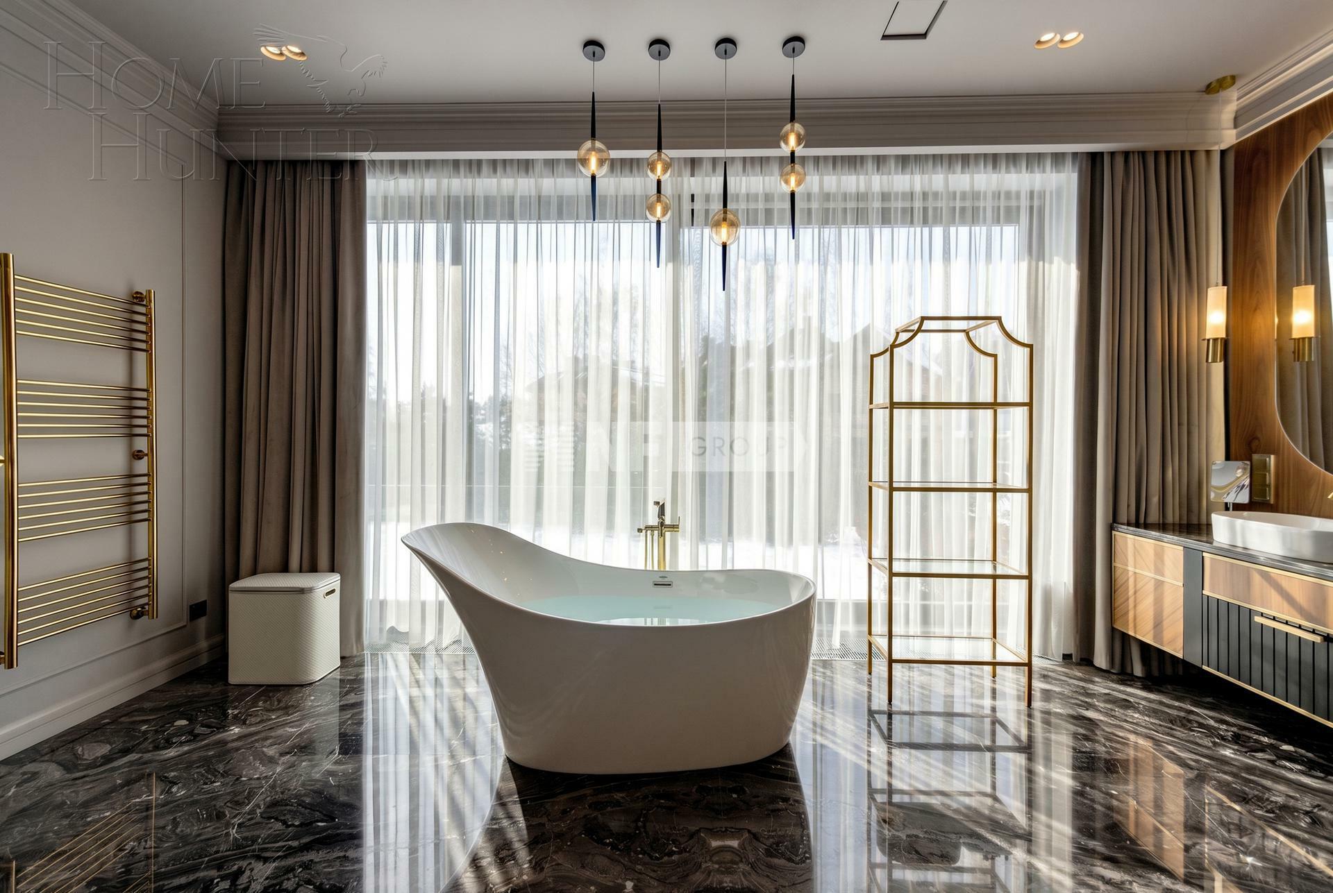 2-этажный коттедж 650 м² с отделкой