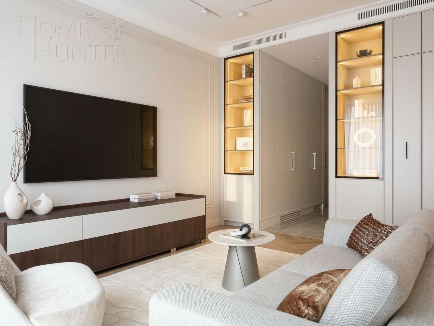 3-КОМН. КВАРТИРА С ОТДЕЛКОЙ 117.2 М² НА 8 ЭТАЖЕ