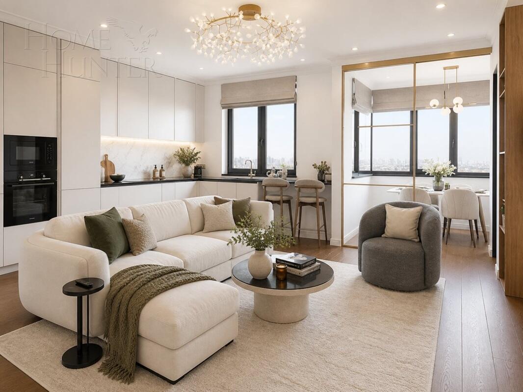 4-КОМН. КВАРТИРА С ОТДЕЛКОЙ 100 М² НА 20 ЭТАЖЕ