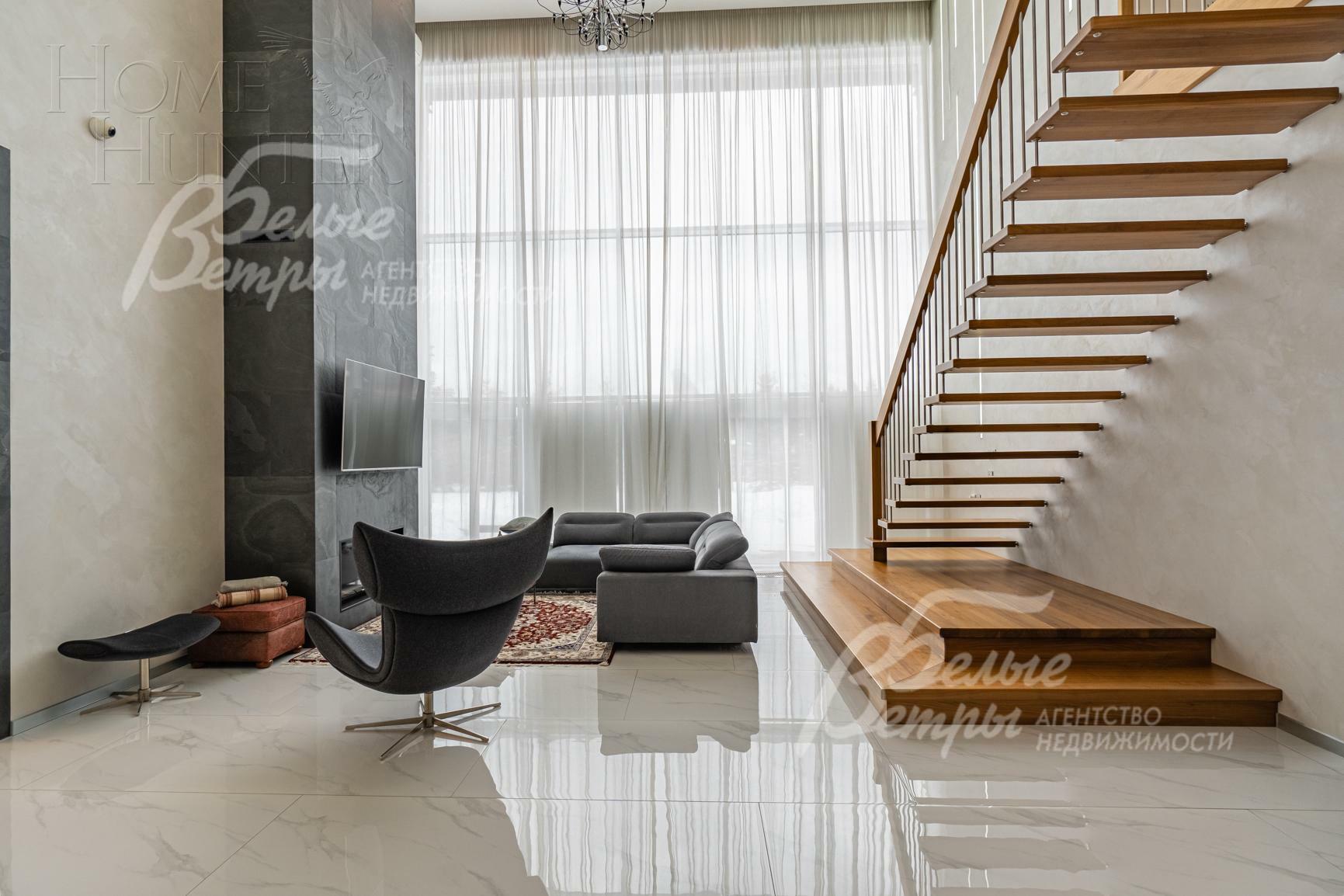 2-этажный коттедж 650 м² с отделкой