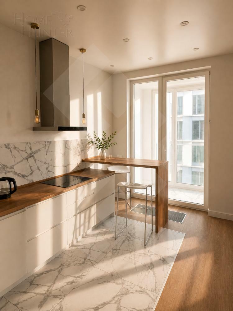 1-КОМН. КВАРТИРА С ОТДЕЛКОЙ 45 М² НА 2 ЭТАЖЕ
