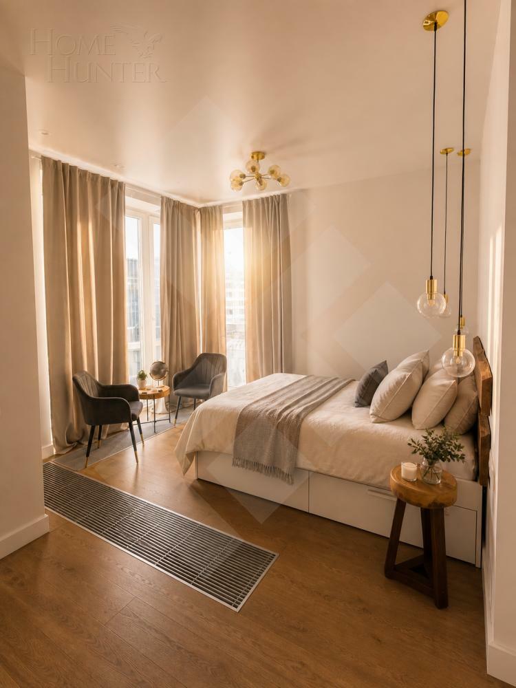 1-КОМН. КВАРТИРА С ОТДЕЛКОЙ 45 М² НА 2 ЭТАЖЕ