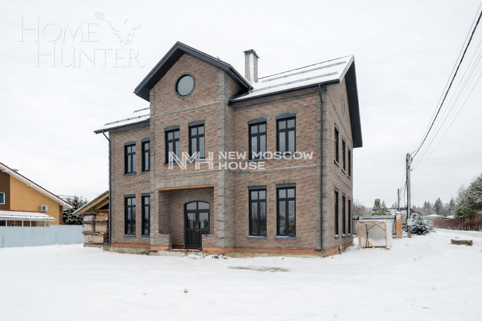 2-этажный коттедж 457 м² без отделки