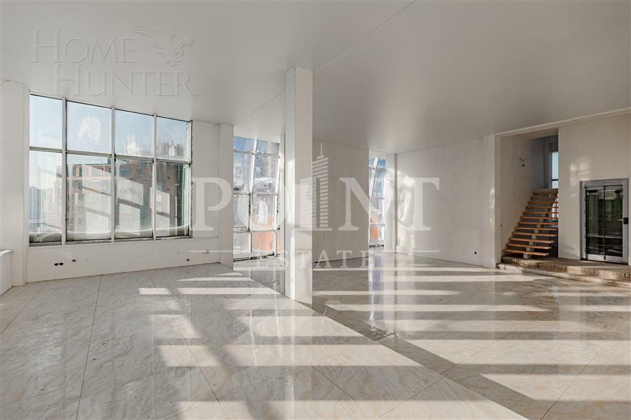 4-КОМН. КВАРТИРА БЕЗ ОТДЕЛКИ 390 М² НА 21 ЭТАЖЕ