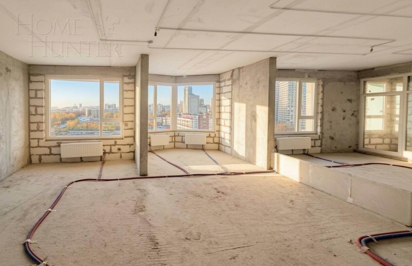 3-КОМН. КВАРТИРА БЕЗ ОТДЕЛКИ 94.6 М² НА 10 ЭТАЖЕ