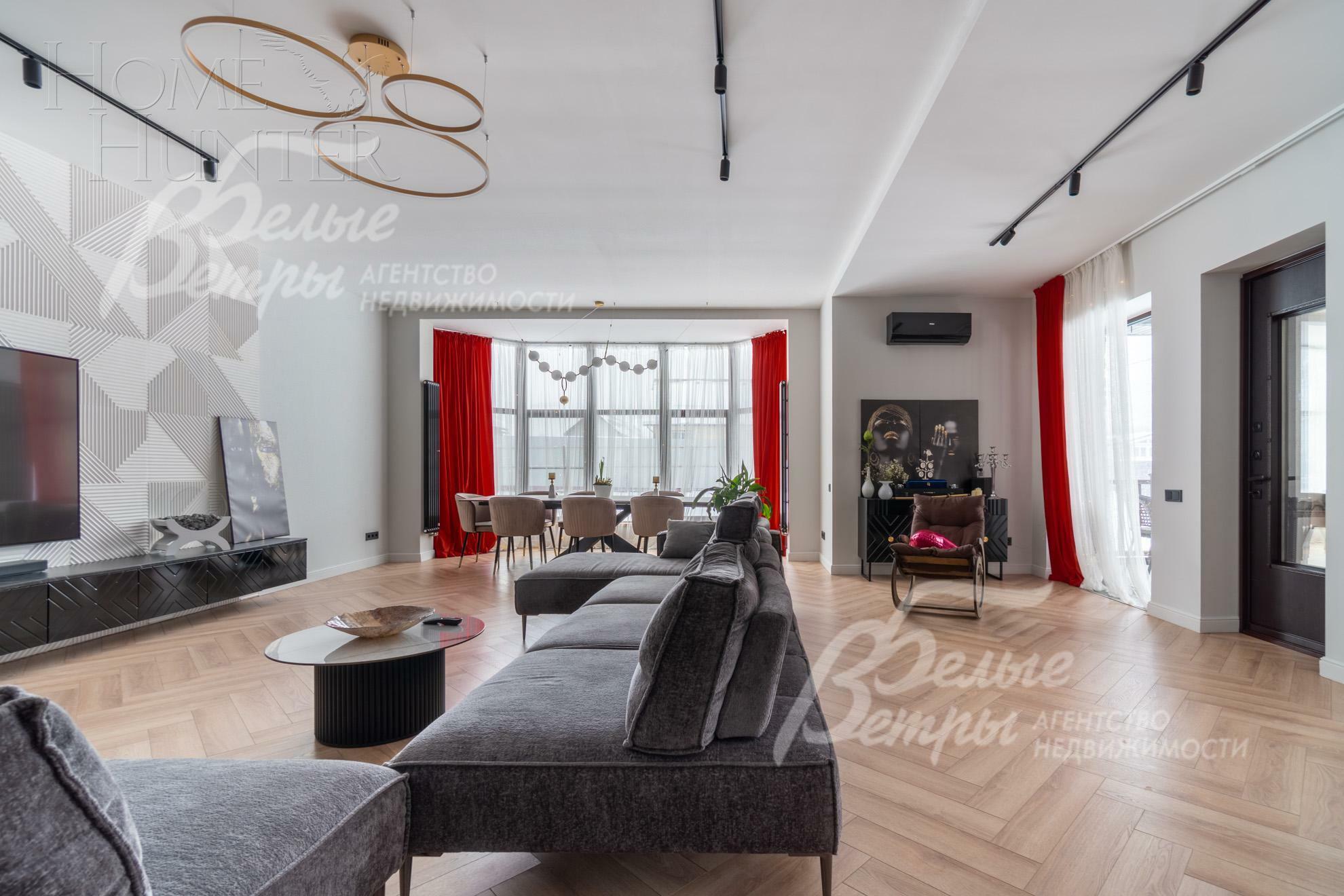 2-этажный коттедж 570 м² с отделкой