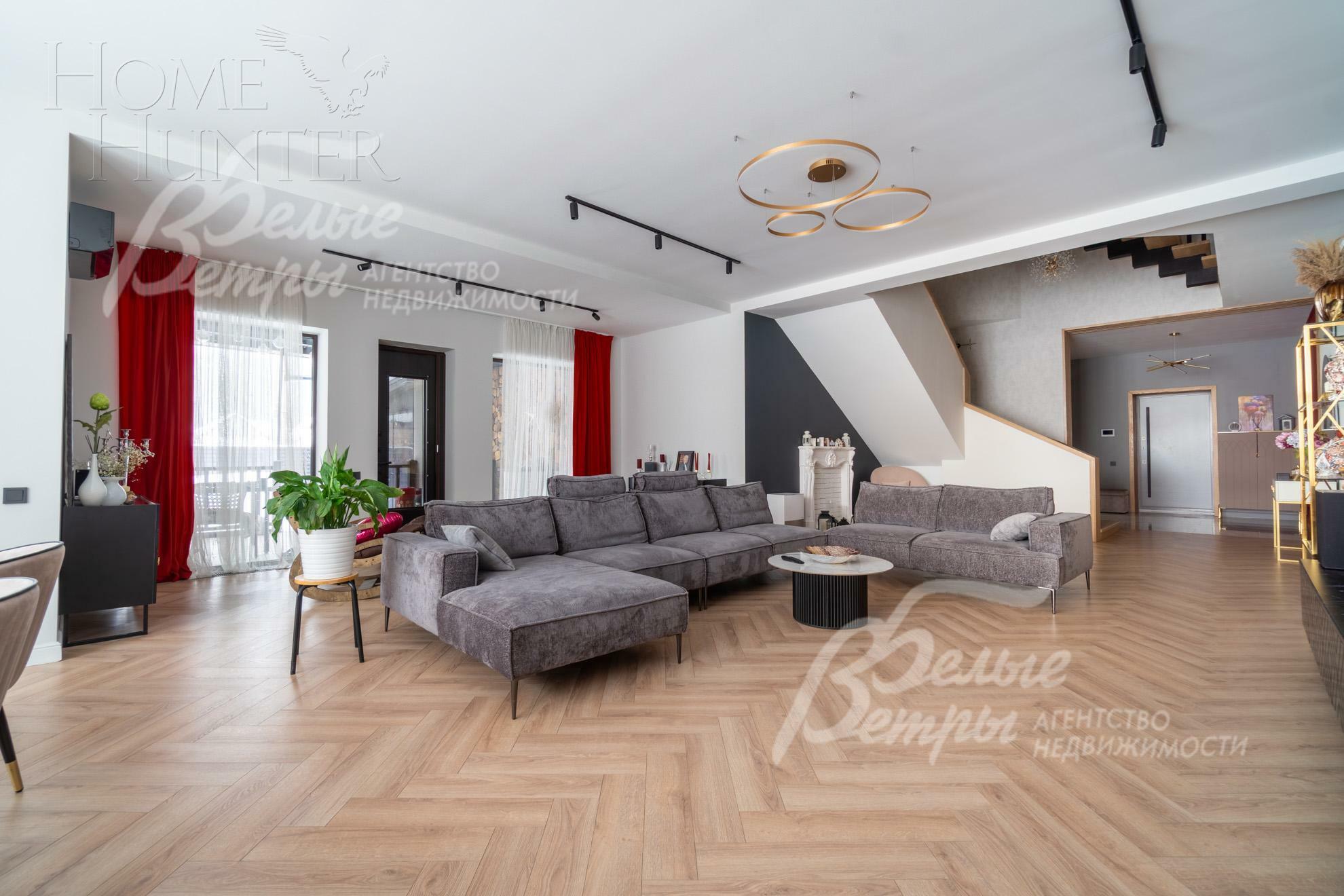 2-этажный коттедж 570 м² с отделкой