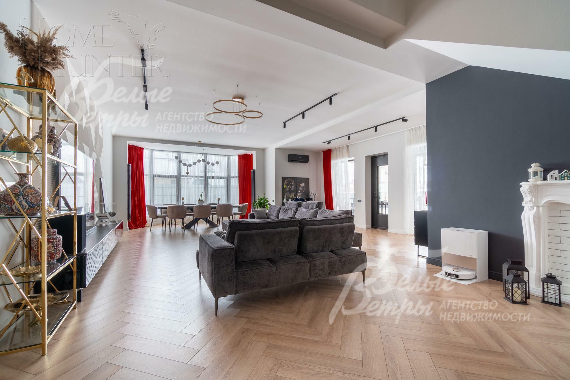 2-этажный коттедж 570 м² с отделкой