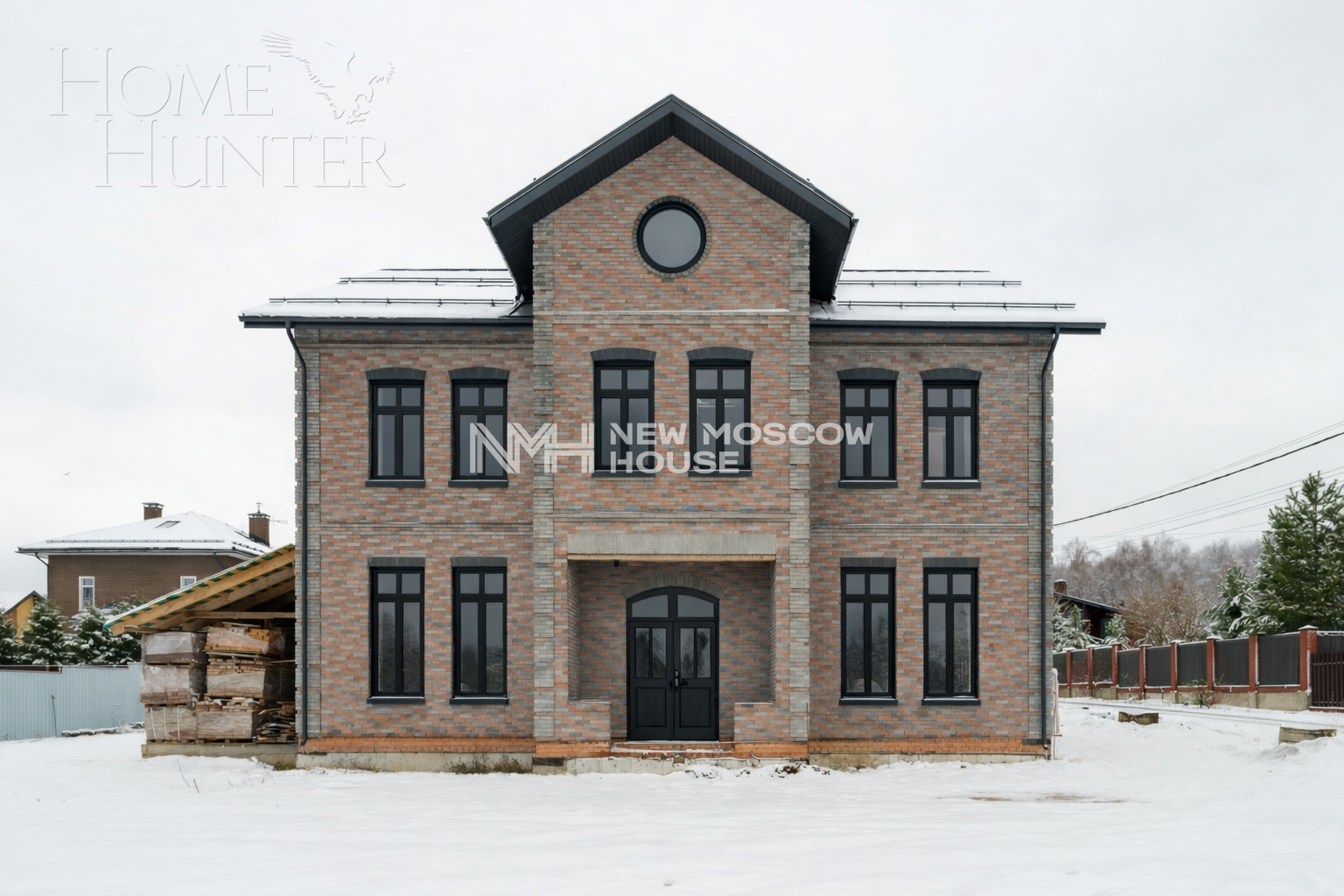 2-этажный коттедж 457 м² без отделки