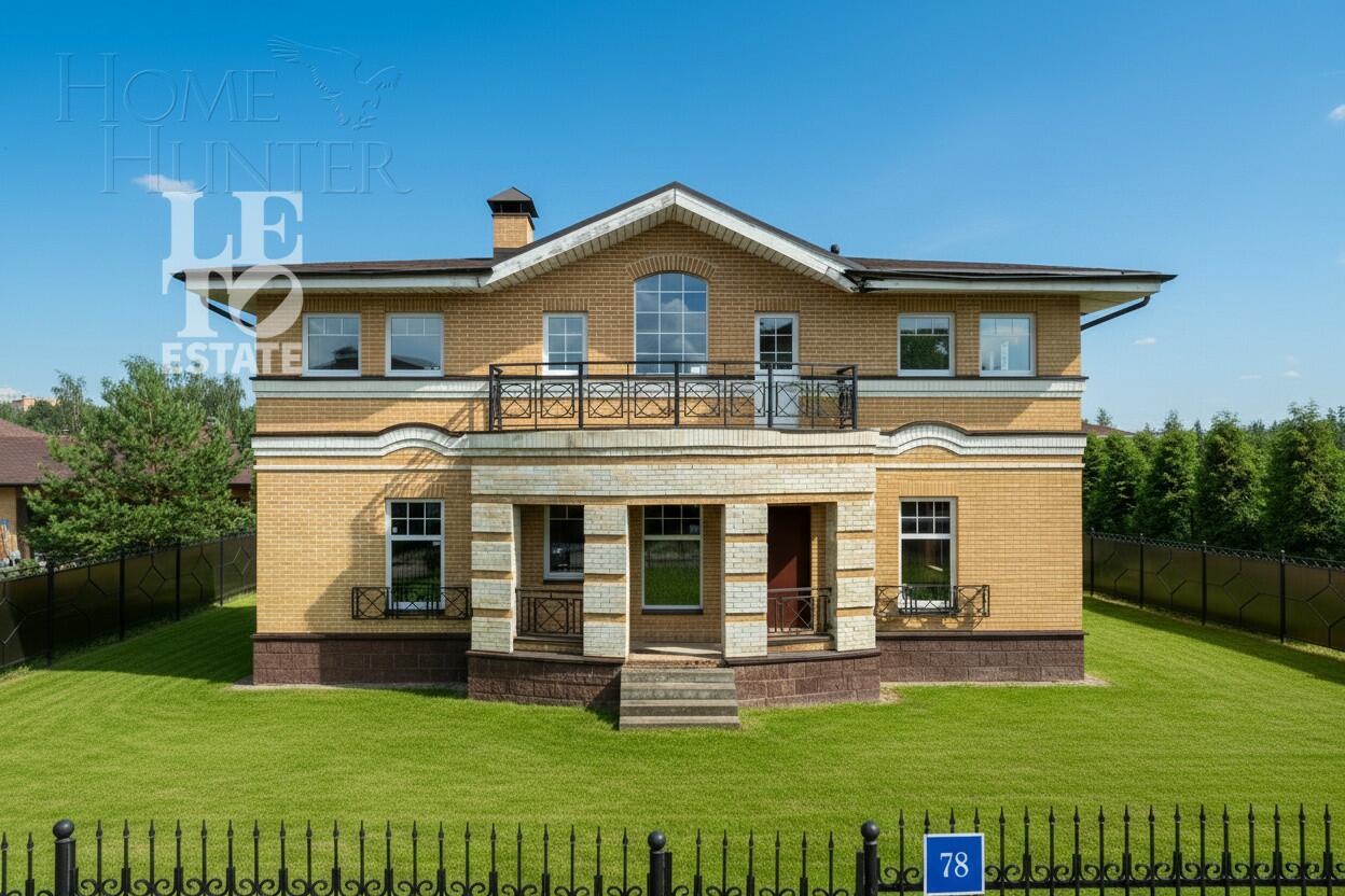 2-этажный коттедж 245.1 м² без отделки
