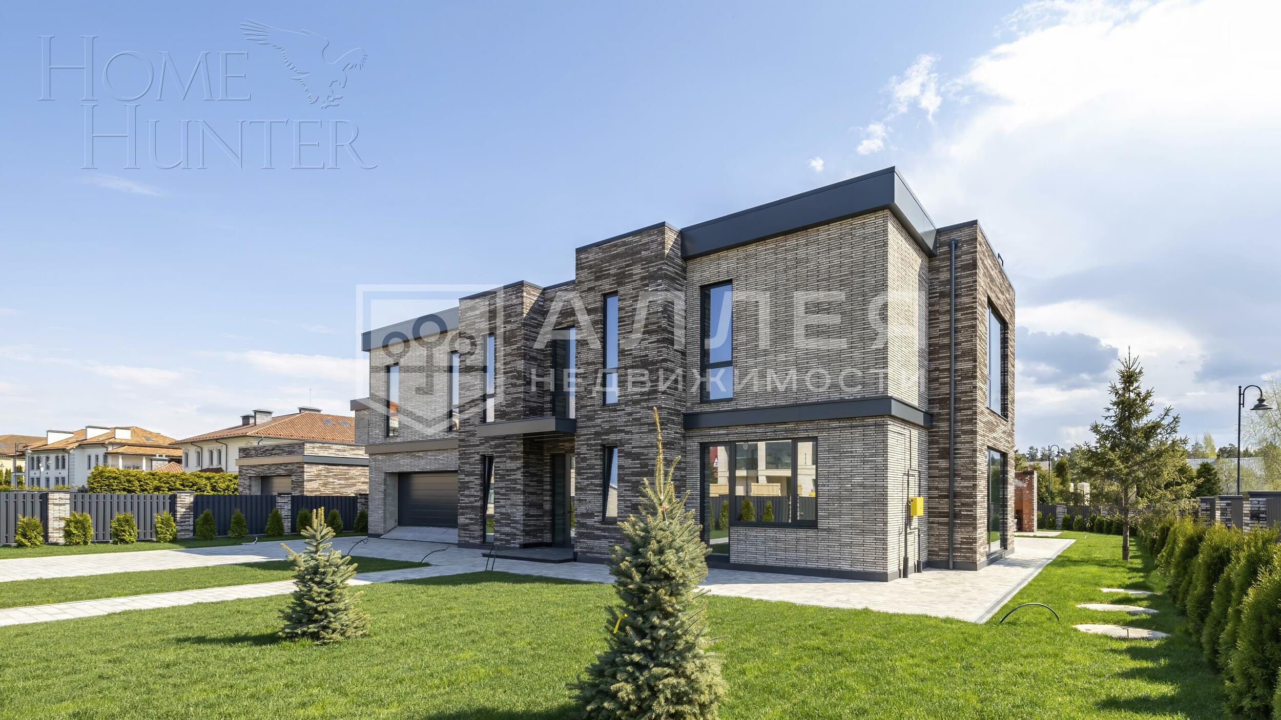 2-этажный коттедж 520.5 м² без отделки