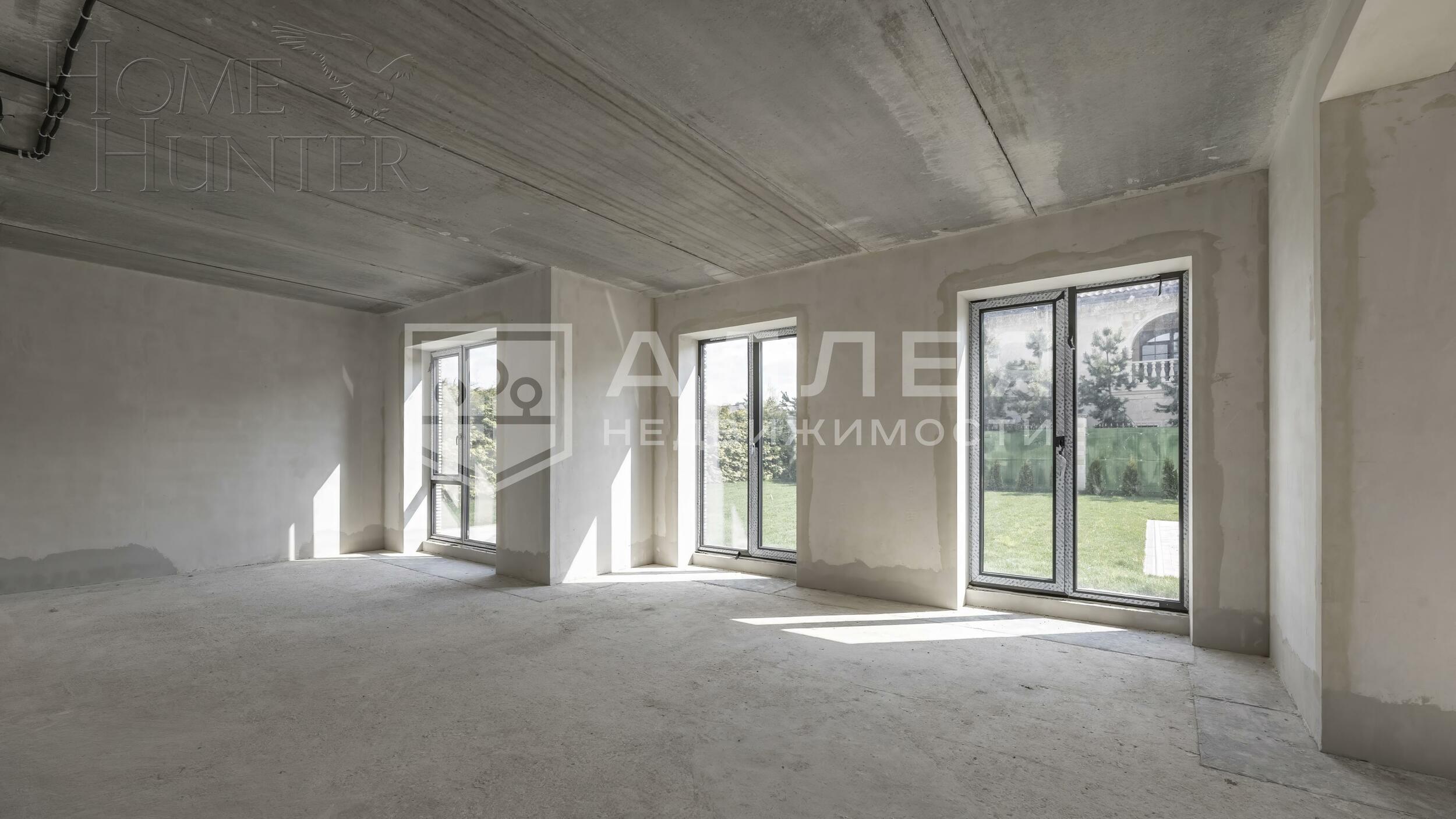 2-этажный коттедж 358.1 м² без отделки
