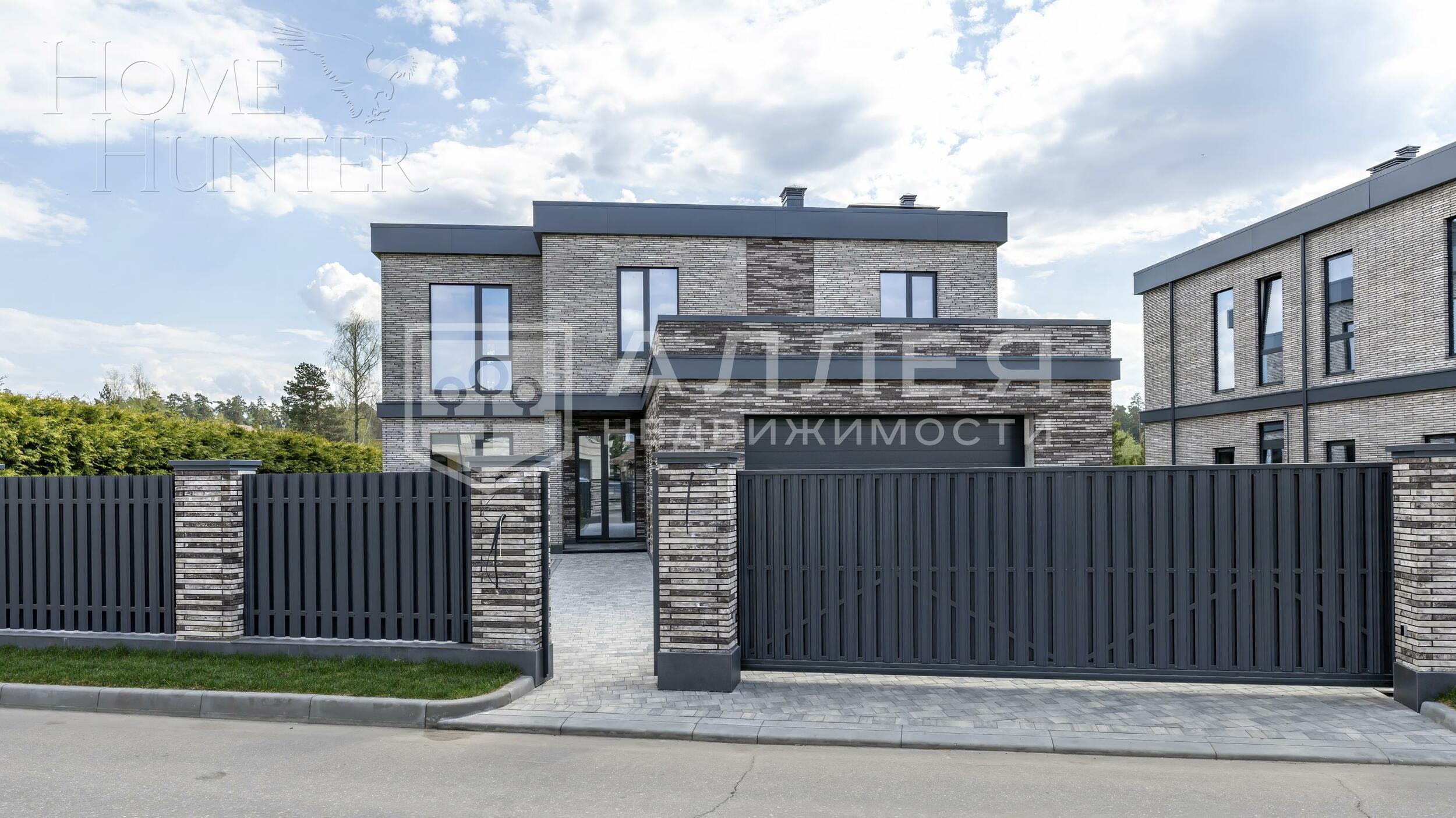 2-этажный коттедж 358.1 м² без отделки