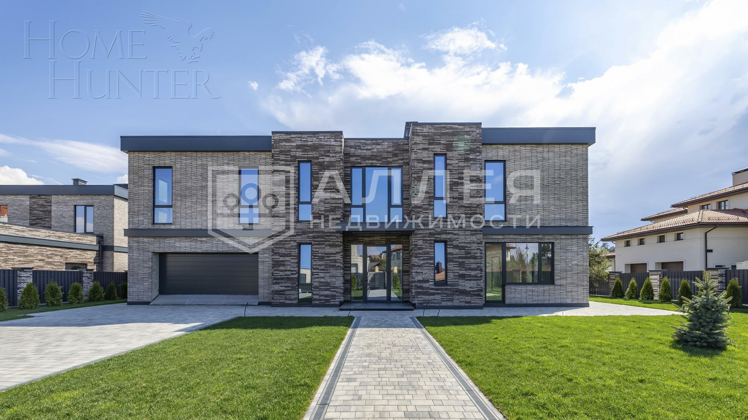 2-этажный коттедж 520.5 м² без отделки
