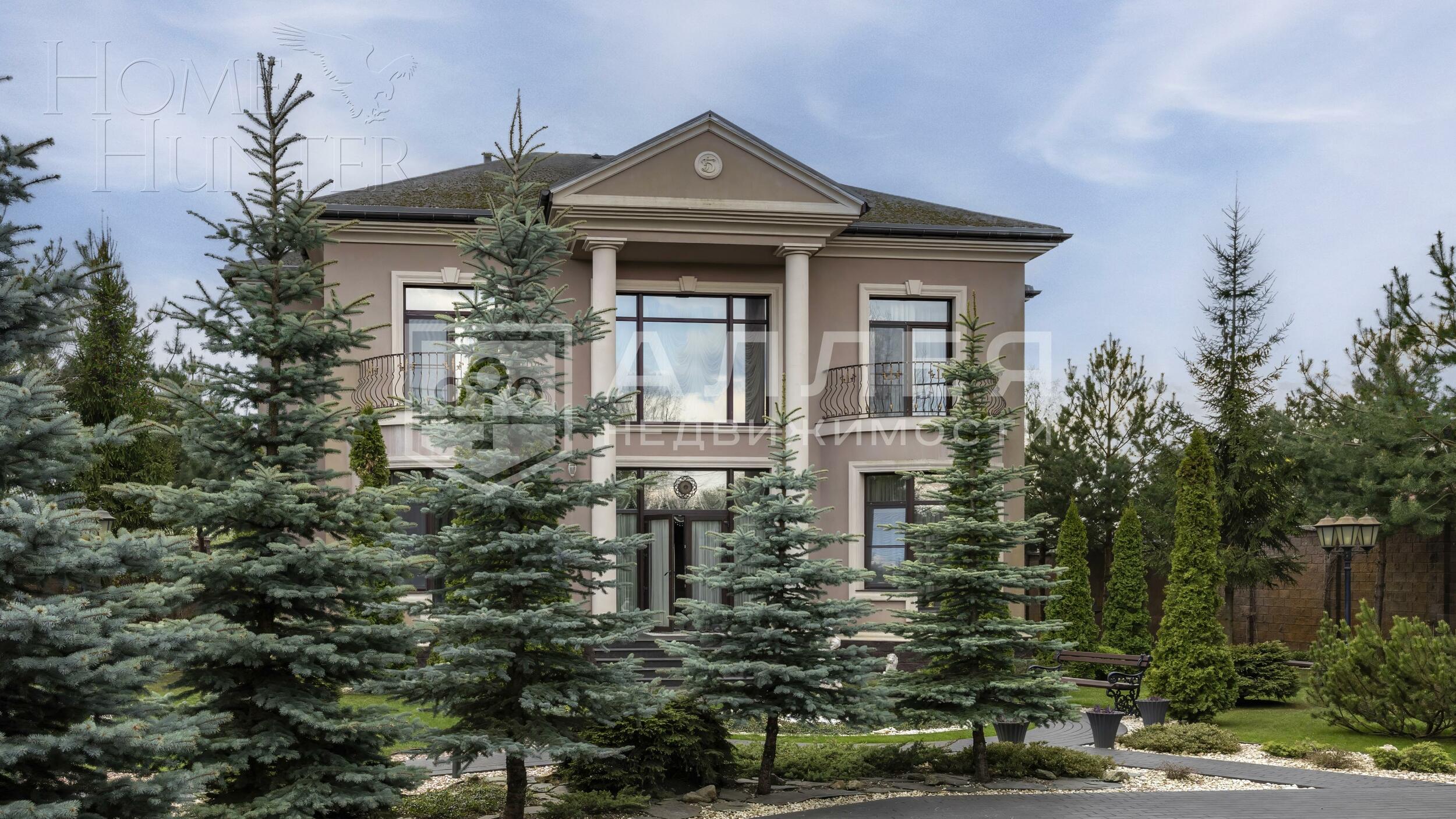 2-этажный коттедж 600 м² с отделкой