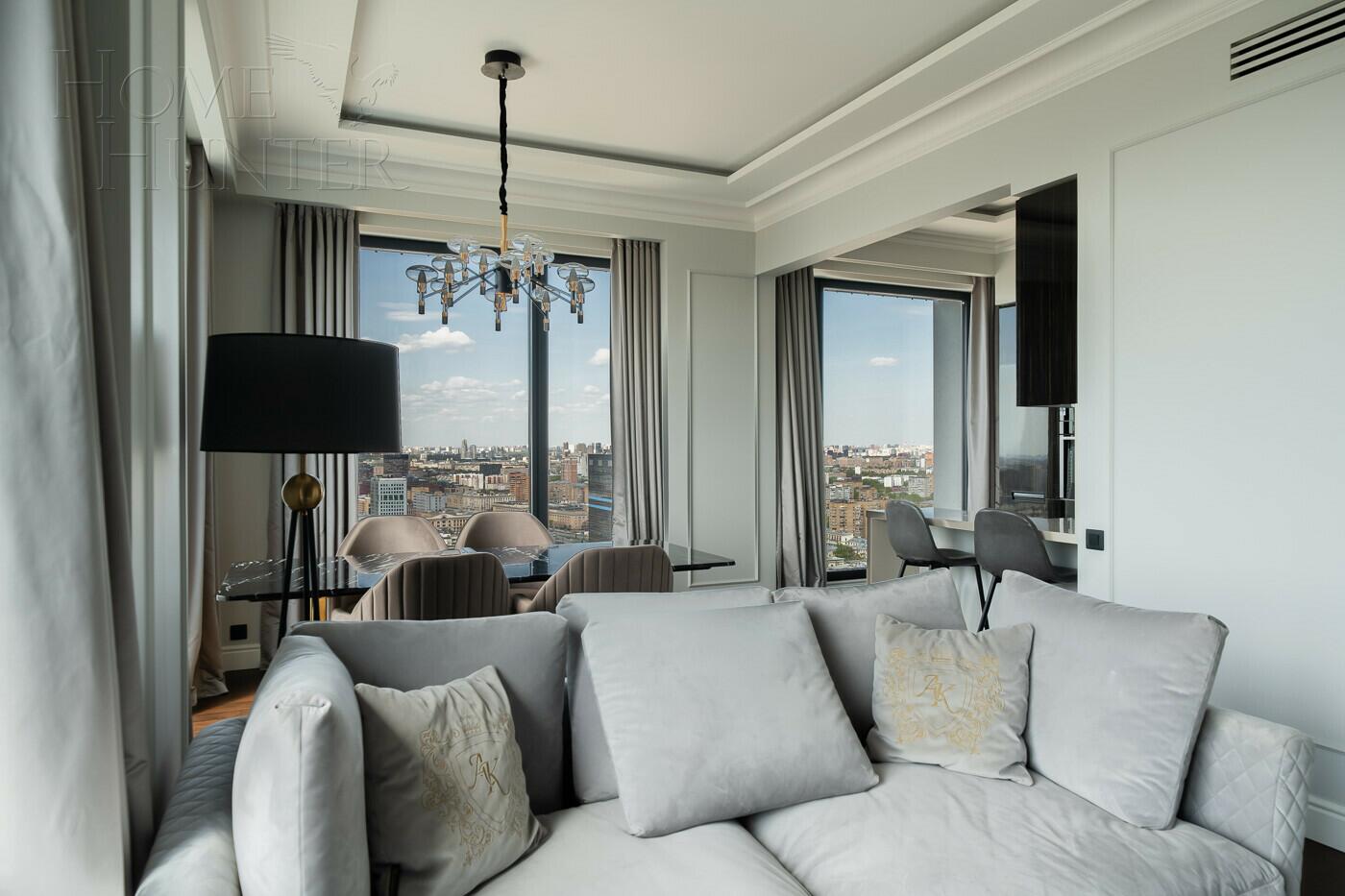 3-КОМН. КВАРТИРА С ОТДЕЛКОЙ 112.7 М² НА 32 ЭТАЖЕ
