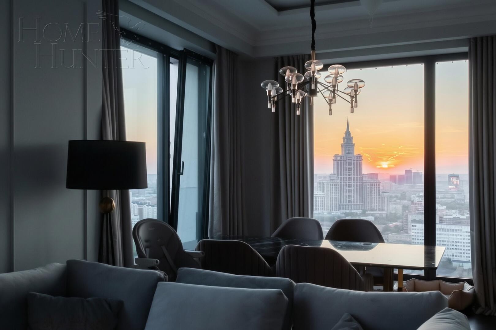 3-КОМН. КВАРТИРА С ОТДЕЛКОЙ 112.7 М² НА 32 ЭТАЖЕ