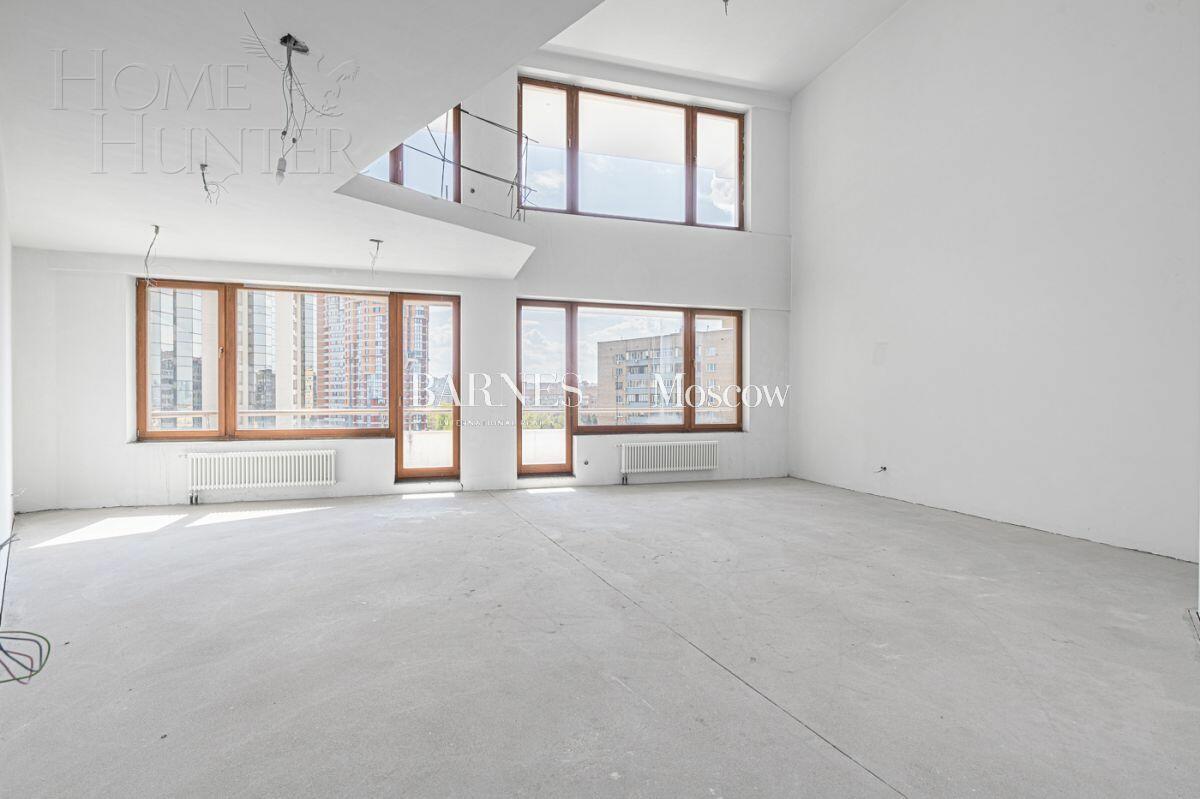 2-УРОВНЕВЫЙ ПЕНТХАУС БЕЗ ОТДЕЛКИ 1 505.4 М² НА 13 ЭТАЖЕ