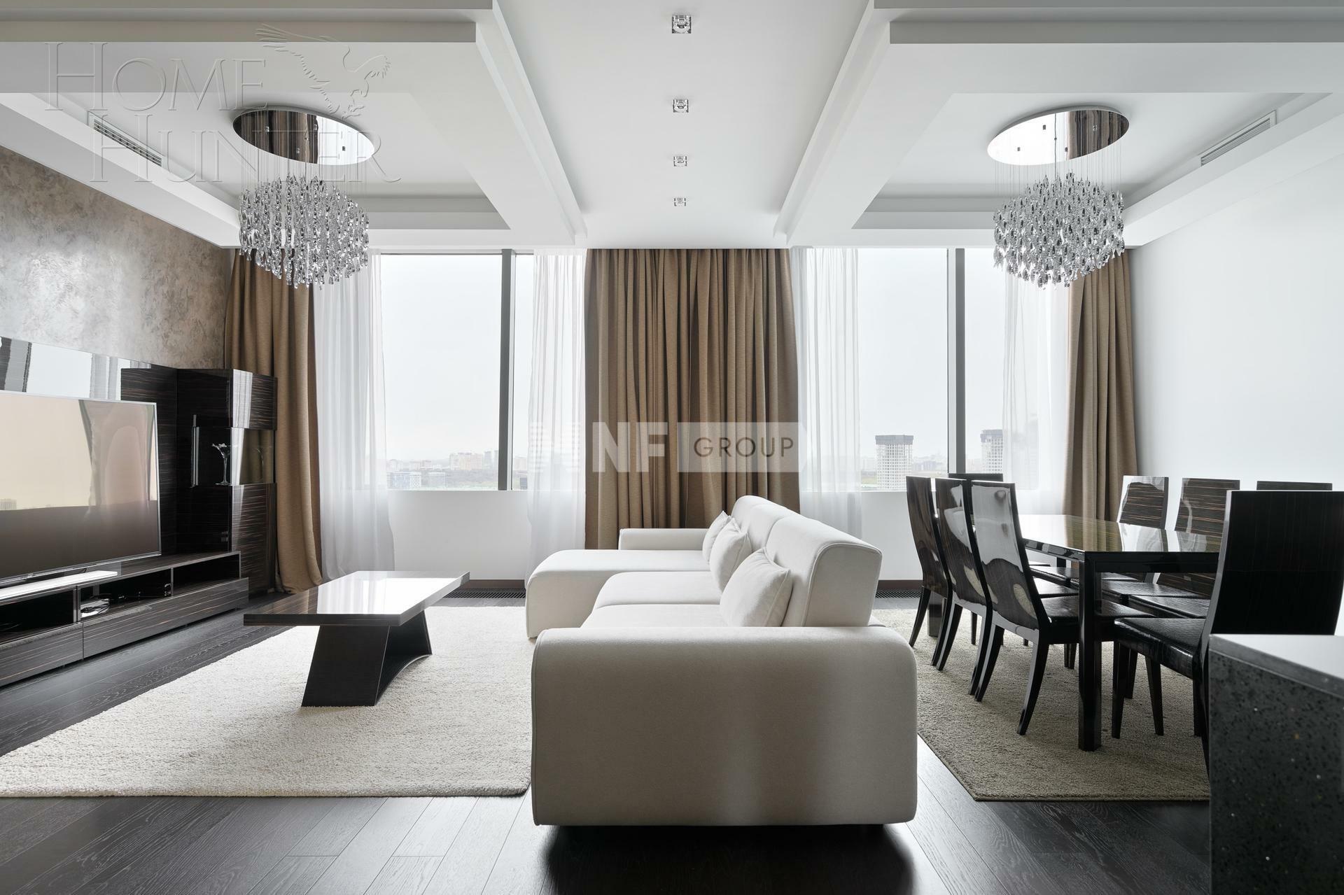 4-КОМН. КВАРТИРА С ОТДЕЛКОЙ 180.8 М² НА 19 ЭТАЖЕ
