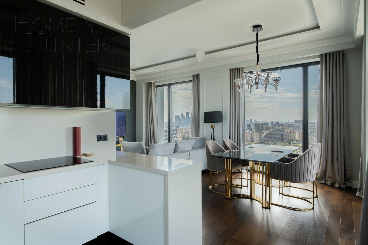 3-КОМН. КВАРТИРА С ОТДЕЛКОЙ 112.7 М² НА 32 ЭТАЖЕ