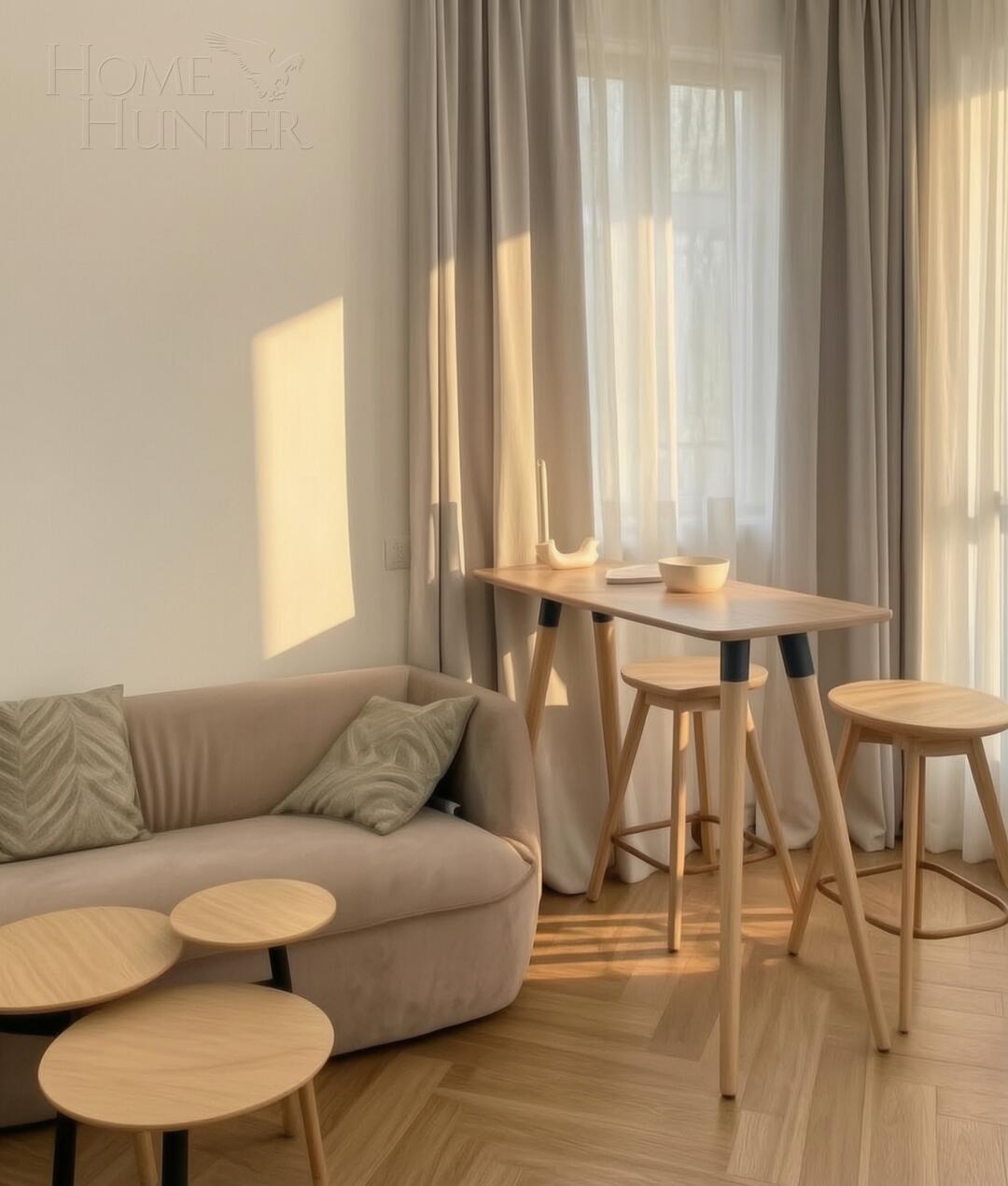 1-КОМН. АПАРТАМЕНТЫ С ОТДЕЛКОЙ 50.5 М² НА 2 ЭТАЖЕ
