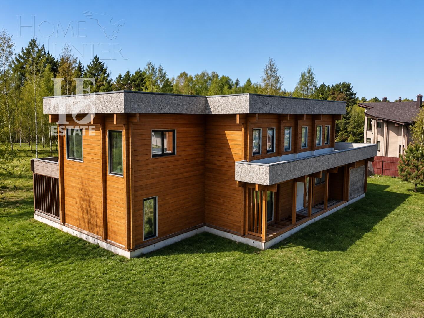 2-этажный коттедж 870 м² без отделки