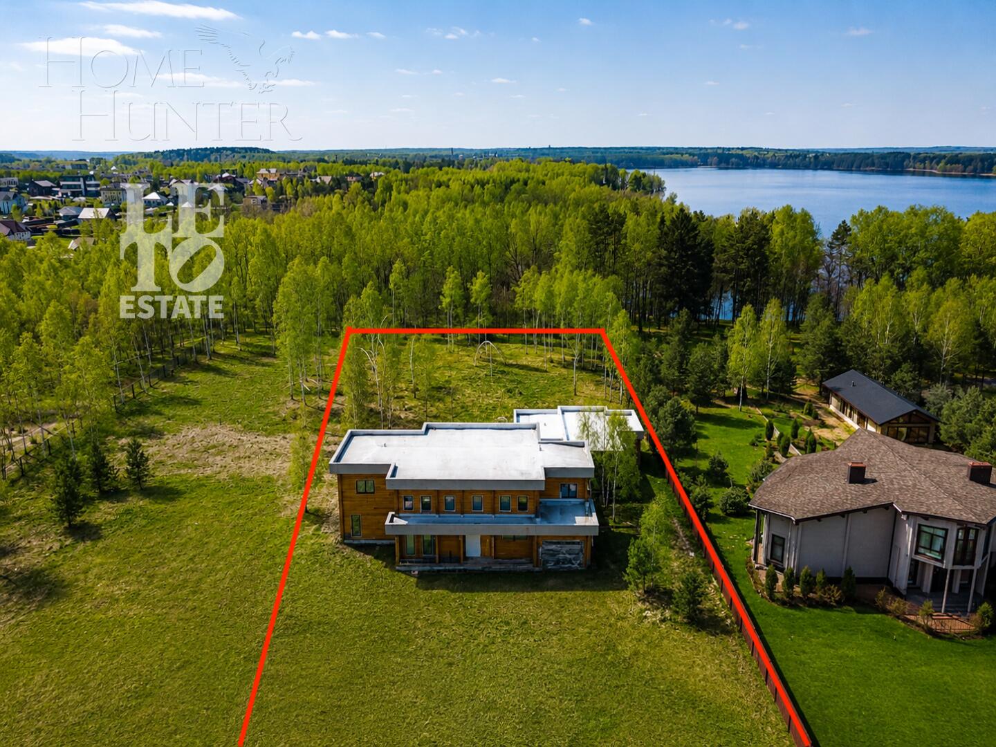 2-этажный коттедж 870 м² без отделки