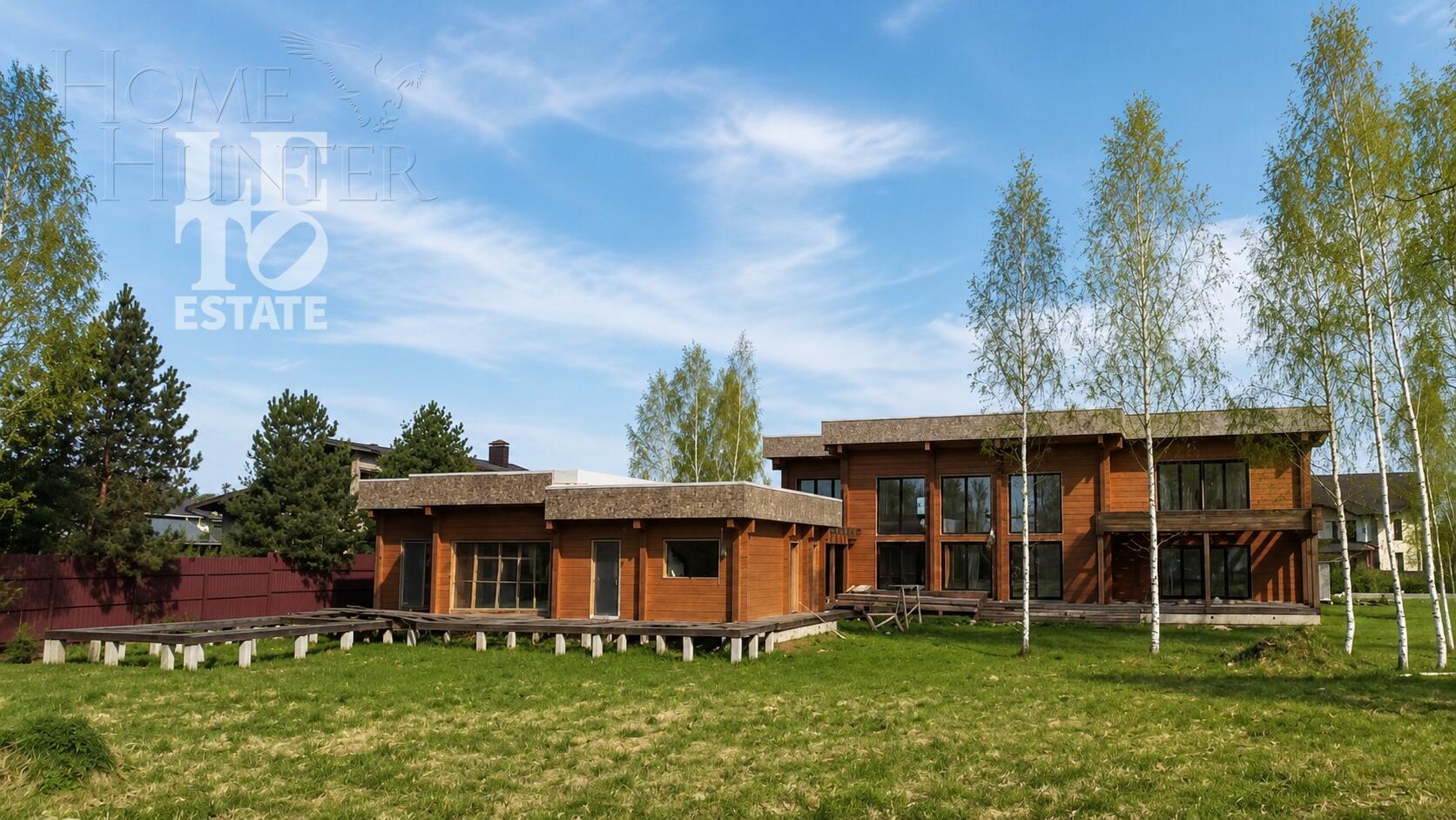 2-этажный коттедж 870 м² без отделки