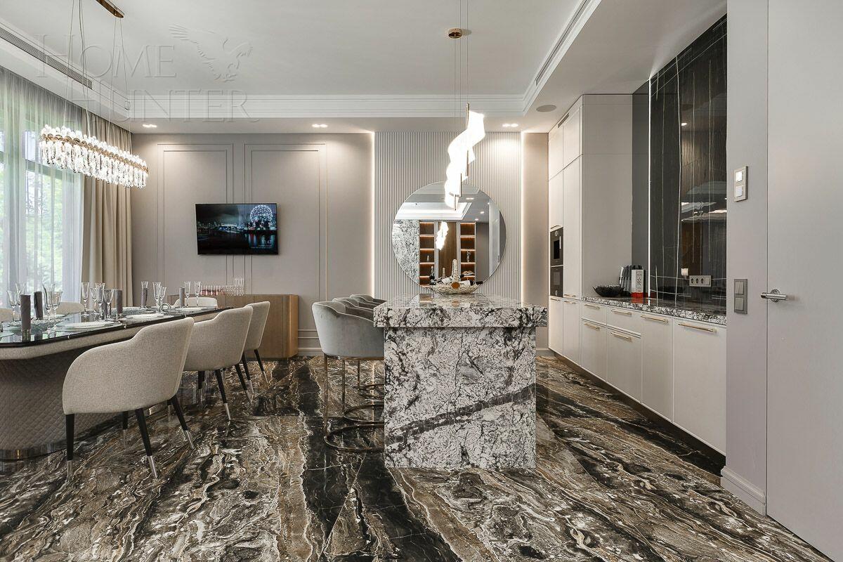 2-этажный коттедж 1 371 м² с отделкой