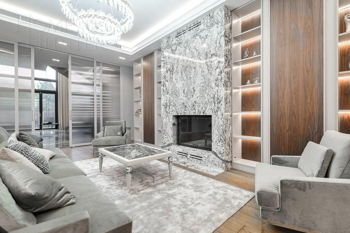 2-этажный коттедж 1 371 м² с отделкой