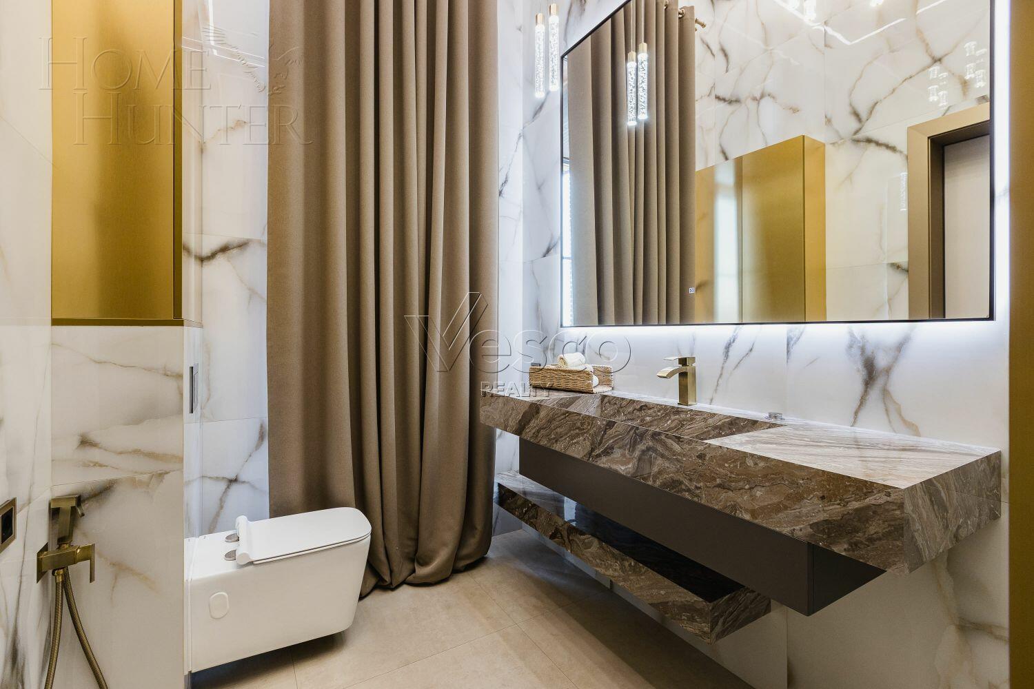 2-этажный коттедж 570 м² с отделкой