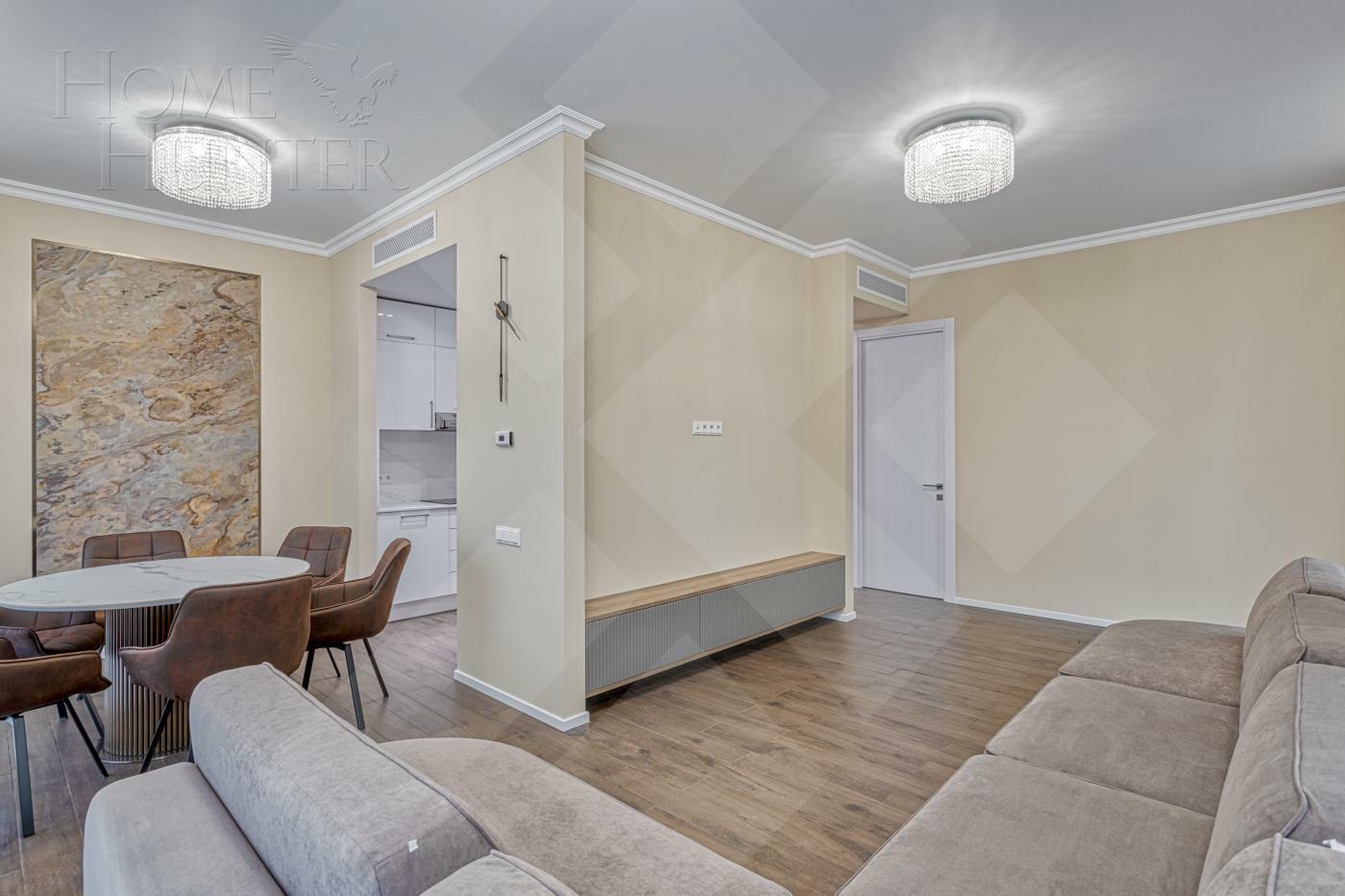 3-КОМН. КВАРТИРА С ОТДЕЛКОЙ 159 М² НА 27 ЭТАЖЕ
