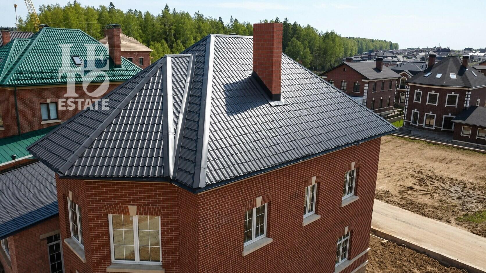 3-этажный коттедж 372 м² без отделки