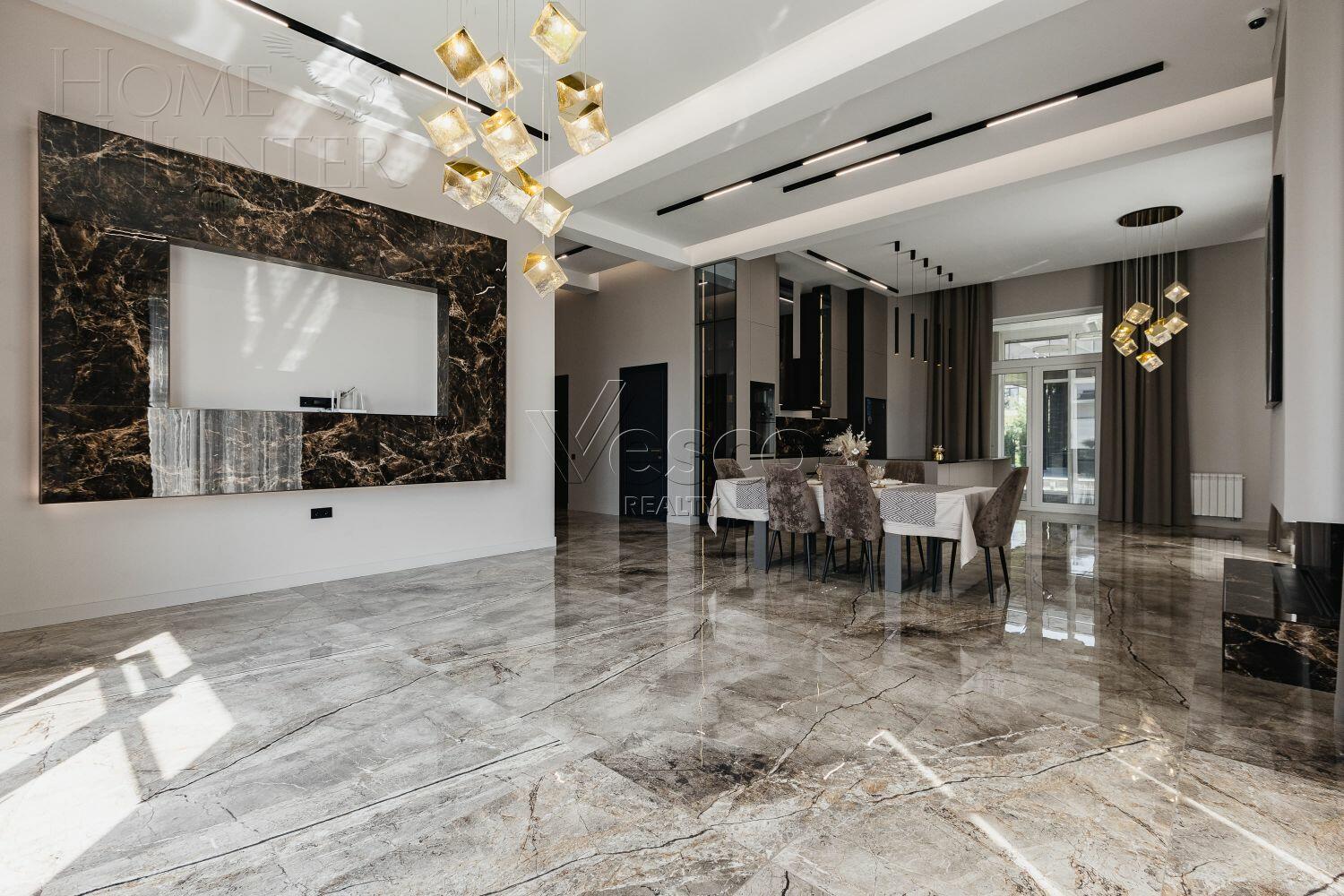 2-этажный коттедж 570 м² с отделкой