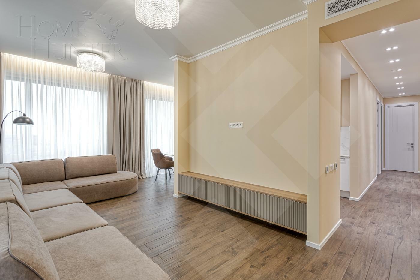 3-КОМН. КВАРТИРА С ОТДЕЛКОЙ 159 М² НА 27 ЭТАЖЕ