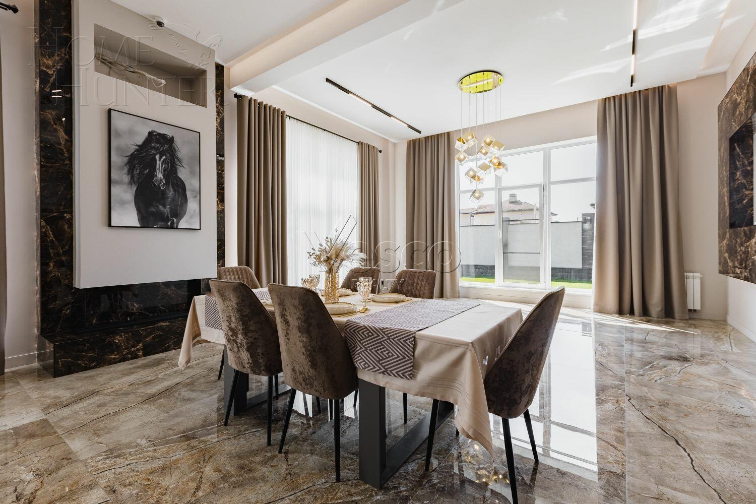 2-этажный коттедж 570 м² с отделкой