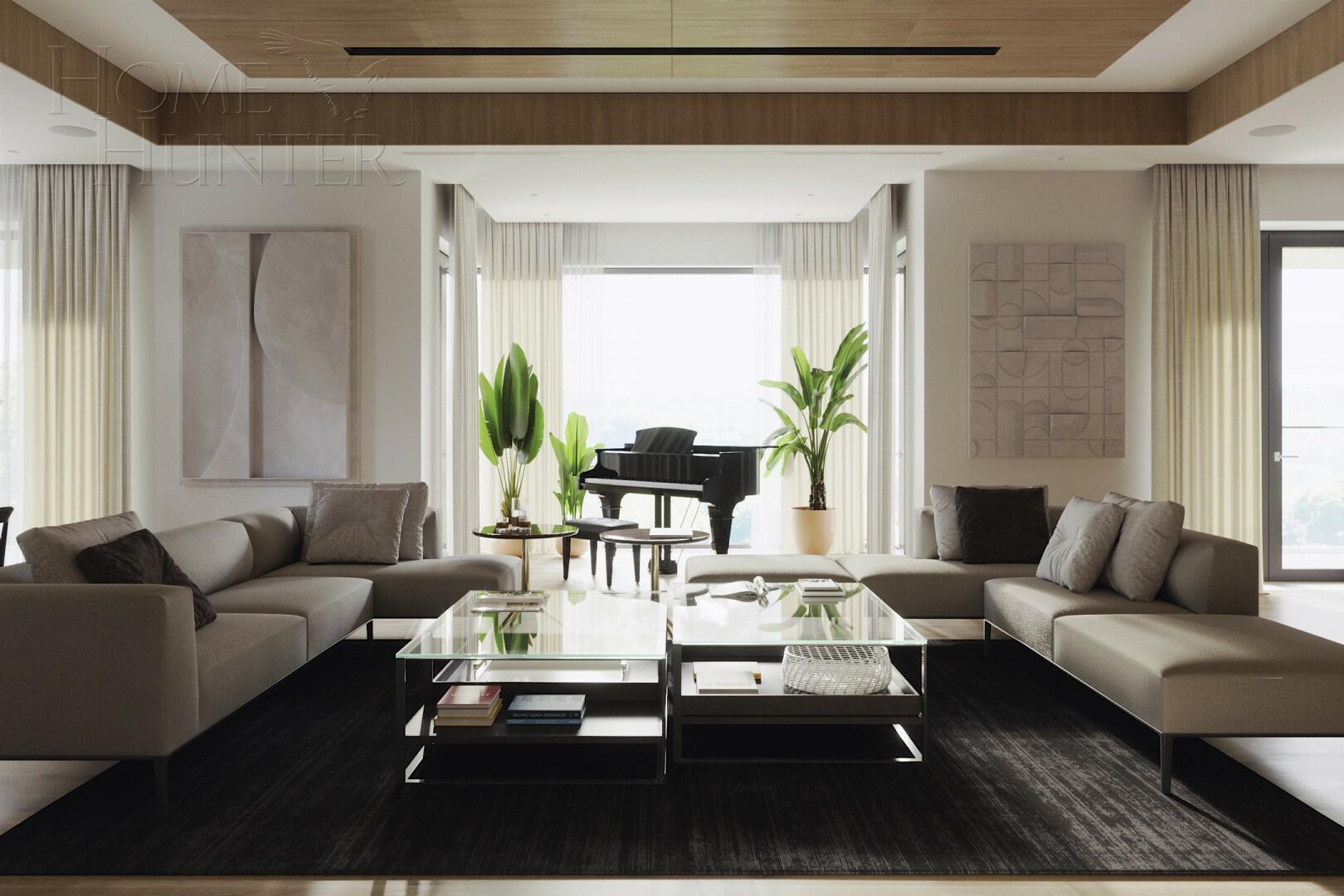 8-КОМН. КВАРТИРА БЕЗ ОТДЕЛКИ 416 М² НА 2 ЭТАЖЕ
